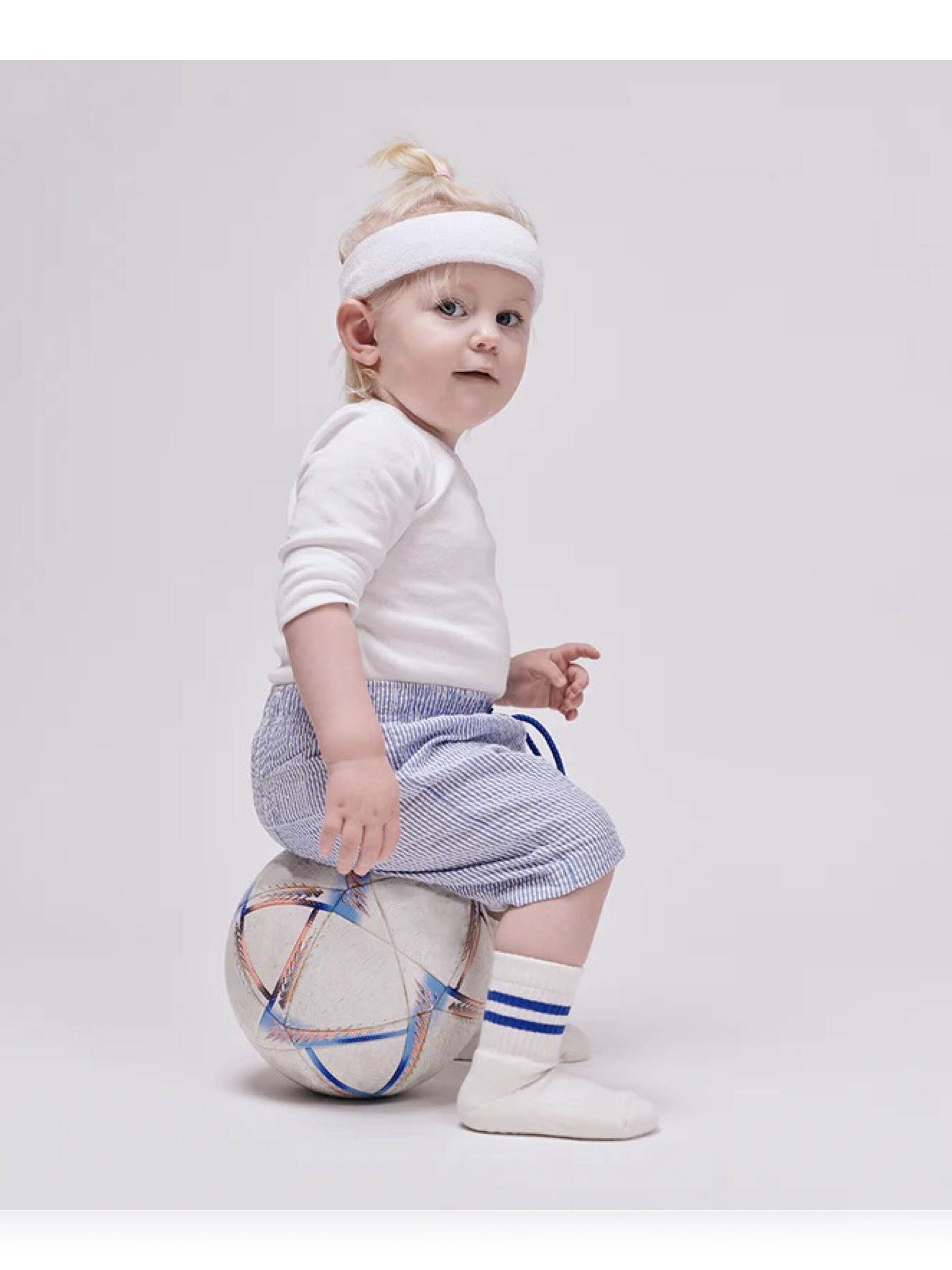 جوارب رياضية من جو بيبي جو - أزرق image number 1