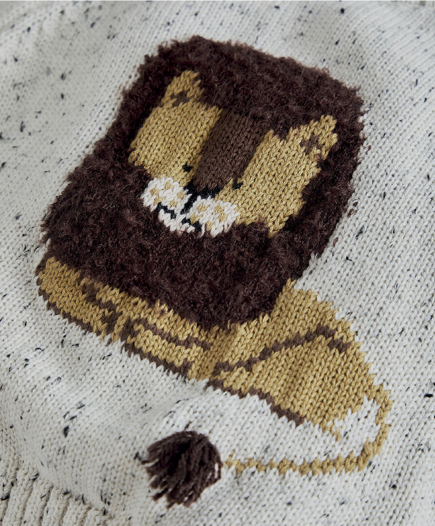 Lion Knit Jumper image number 6