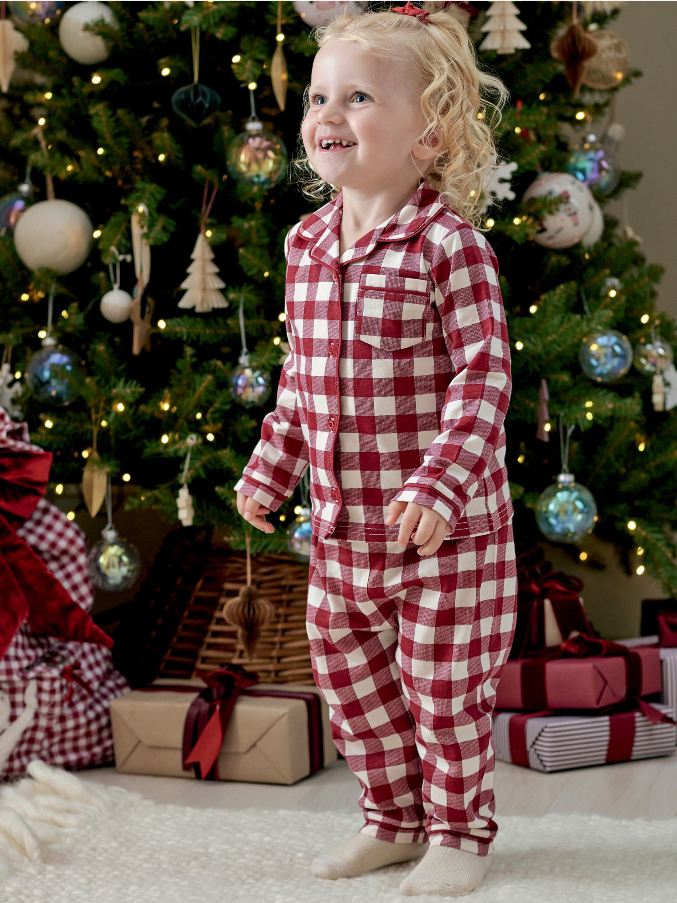 Large Gingham Check Pyjamas