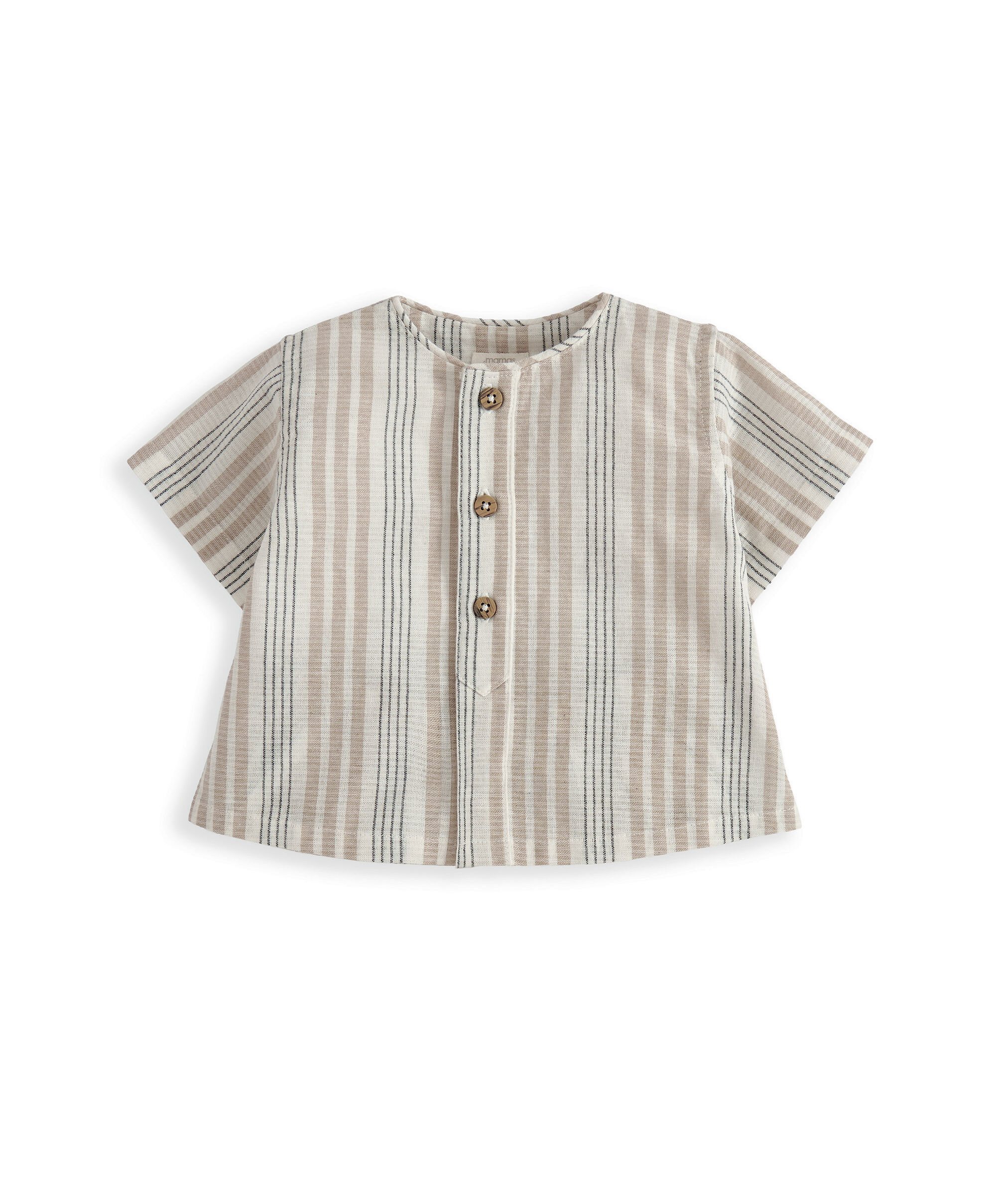 طقم بلوزة وشورت منسوج، قطعتين image number 3