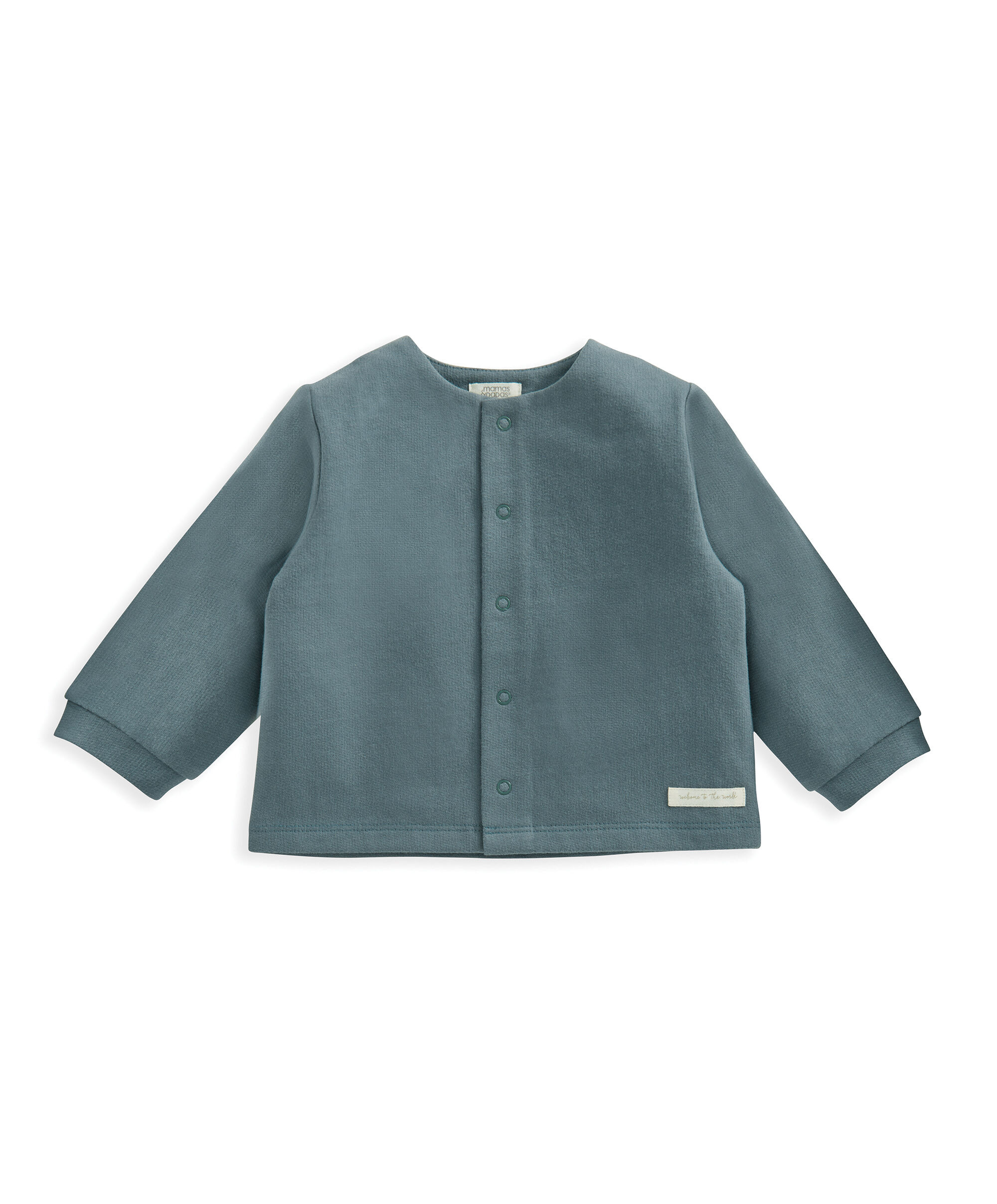 طقم جاكيت ولغينغز ولباس قطعة واحدة - أزرق image number 3