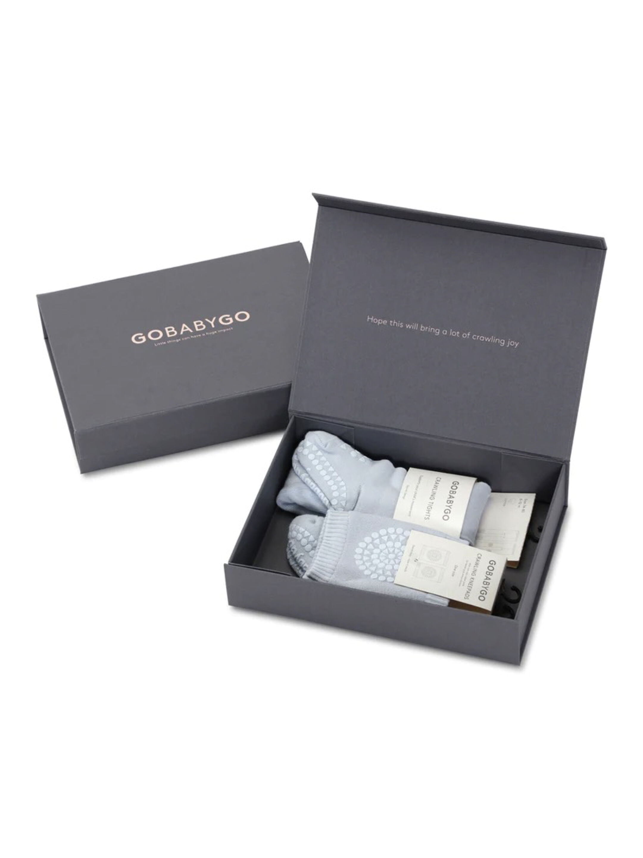 طقم التعلم على الزحف للمواليد الجدد - أزرق فاتح