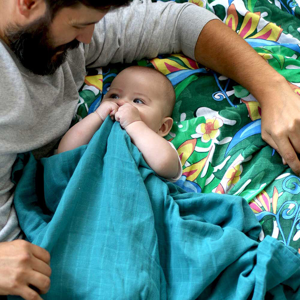 لفة موسلين من تومي لايز - لاش جاردن 120 &times; 120 سم image number 4