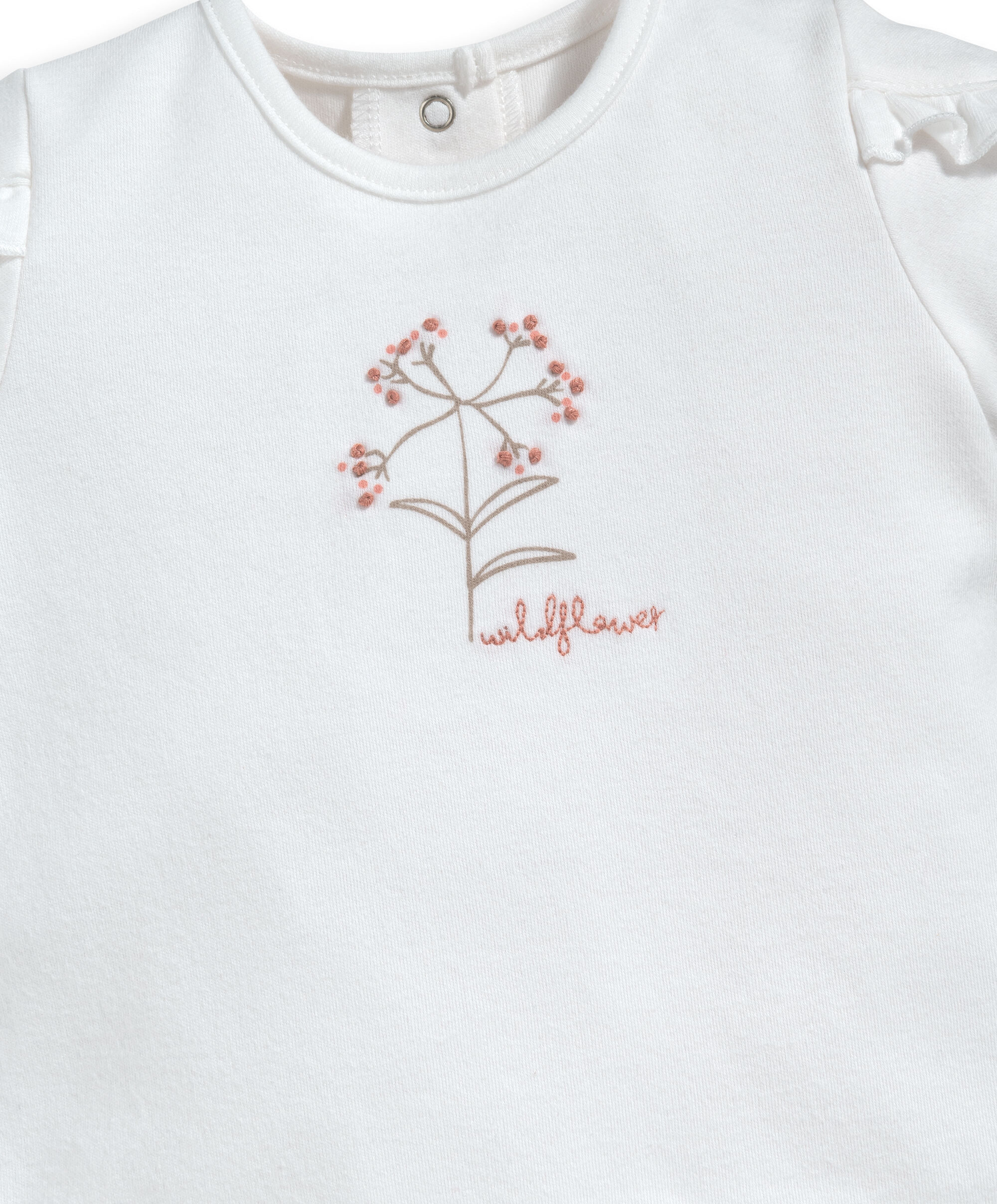 تي شيرت بنقشة زهور الهِندباء image number 3