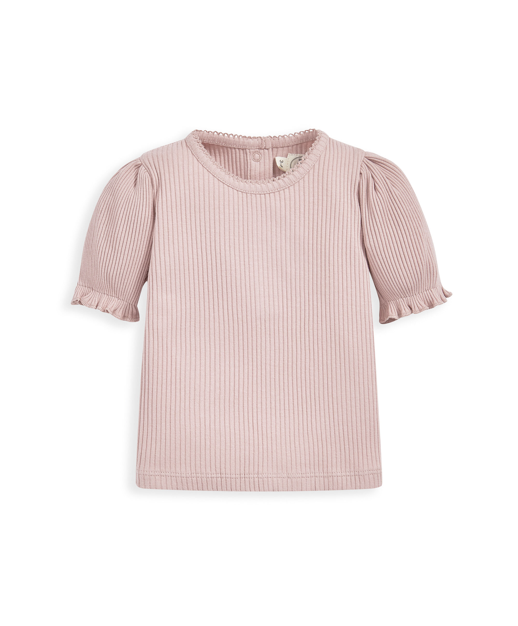 طقم فستان بتصميم مريلة وتي شيرت image number 4