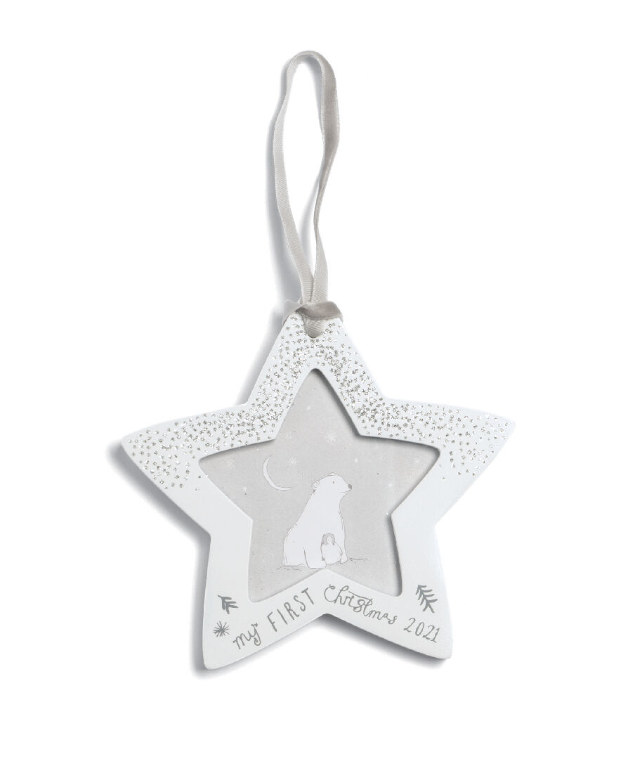 إطار صور معلق بتصميم نجمة