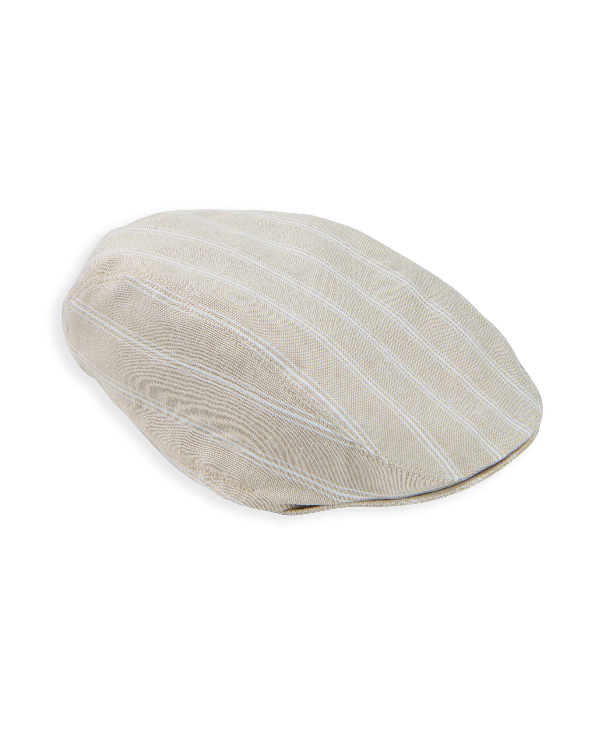 كاب مخطط واسع مسطح image number 2