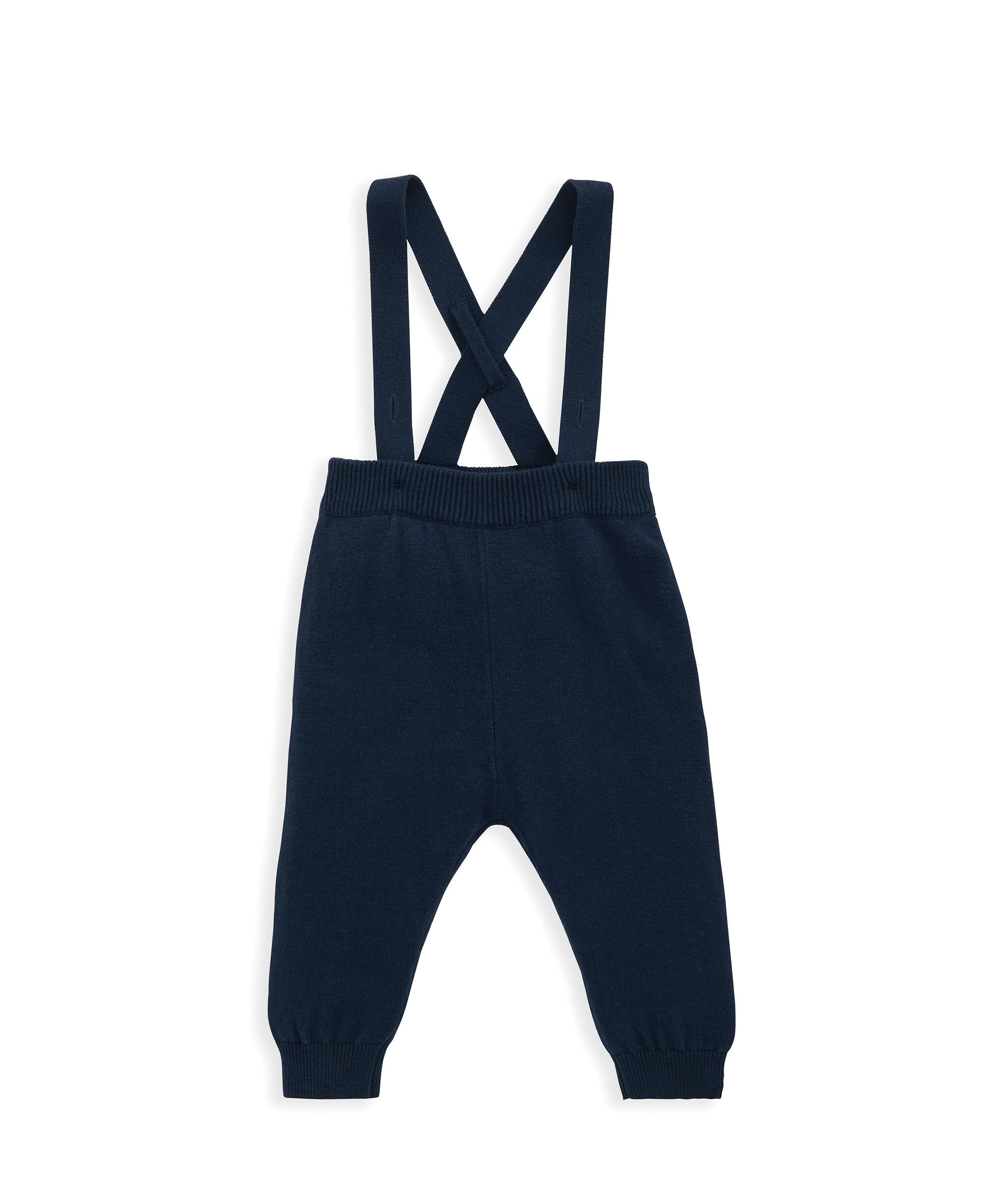 طقم لباس قطعة واحدة وربطة عنق فراشة وحمالات وبنطال image number 3