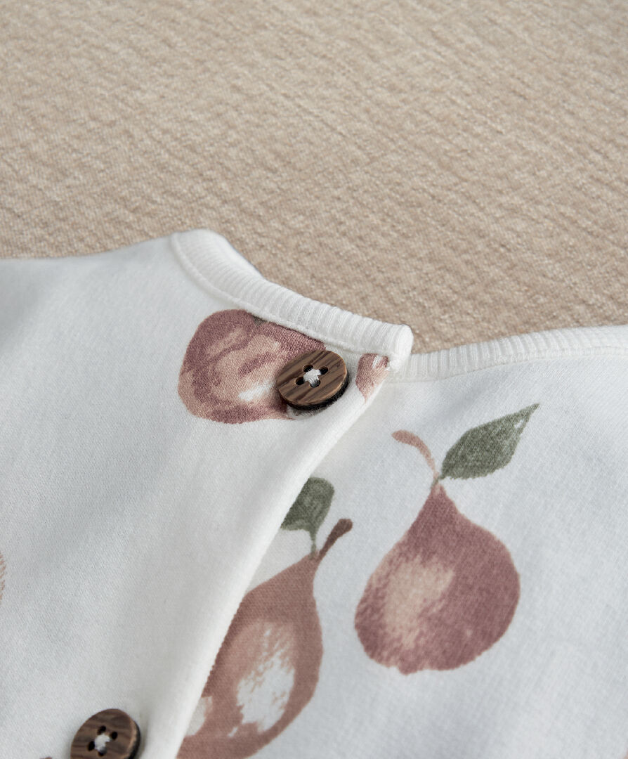 Fruit Print Romper image number 5