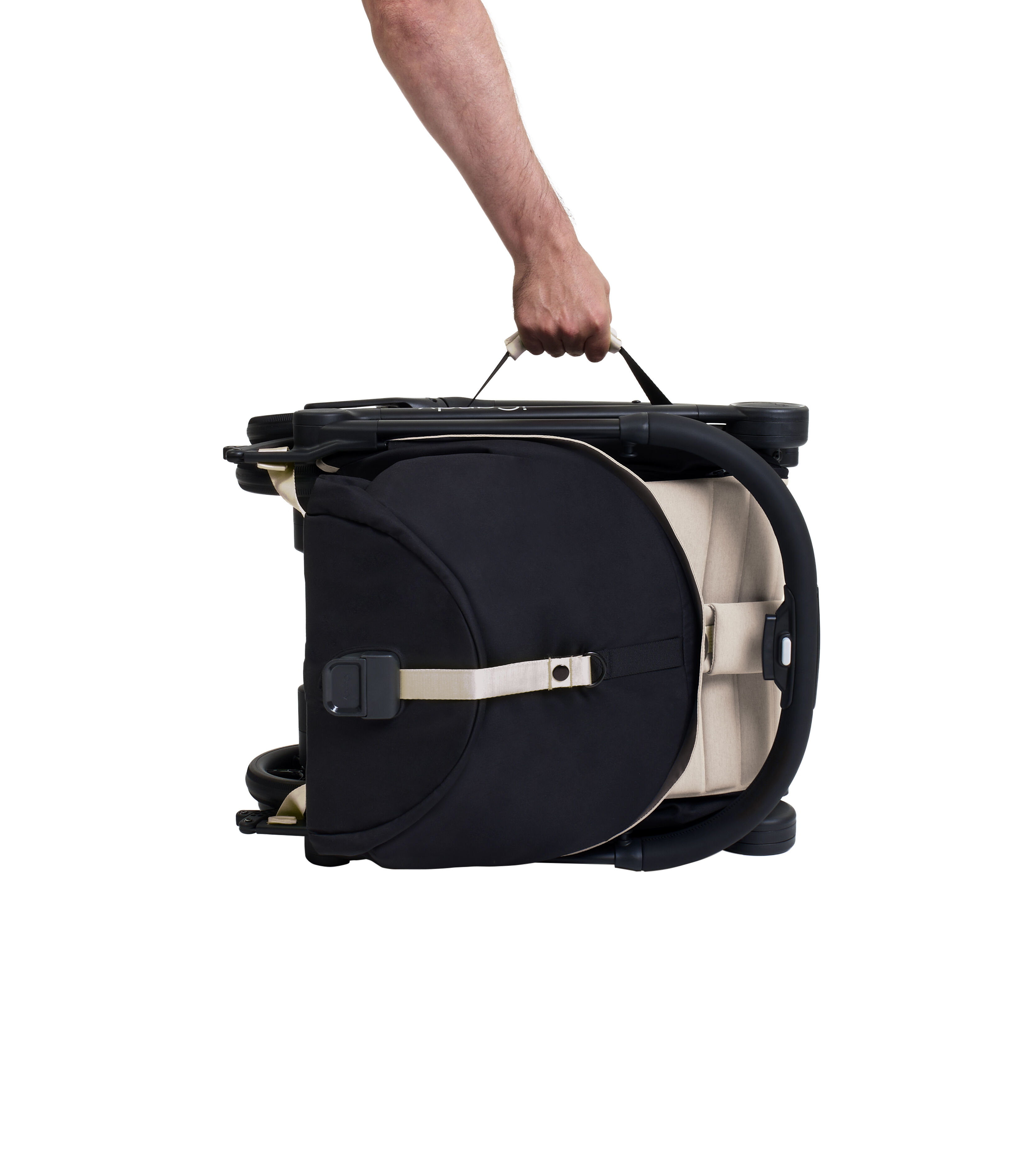 عربة أطفال أي كاندي بيب، باللون لاتيه image number 3