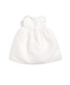 WHITE ORGANZA BOW DRS image number 3