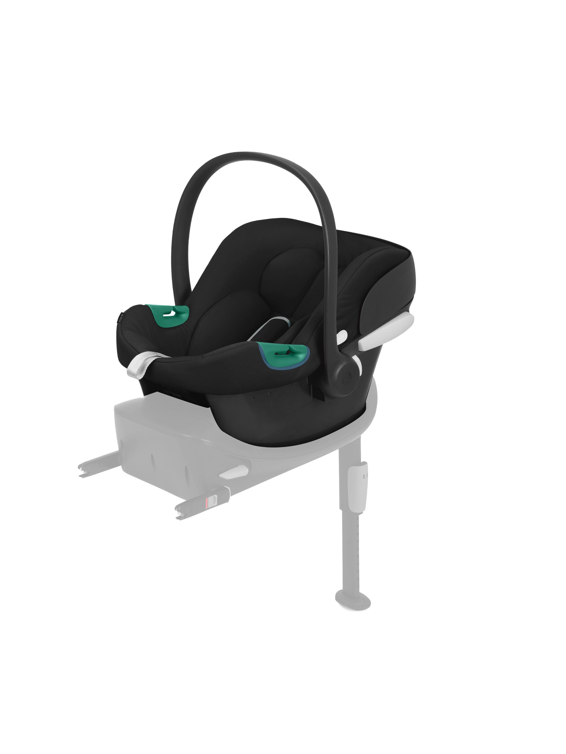 مقعد سيارة للأطفال أتون بي2 آي-سايز بلون فولكانو بلاك - سايبيكس image number 5