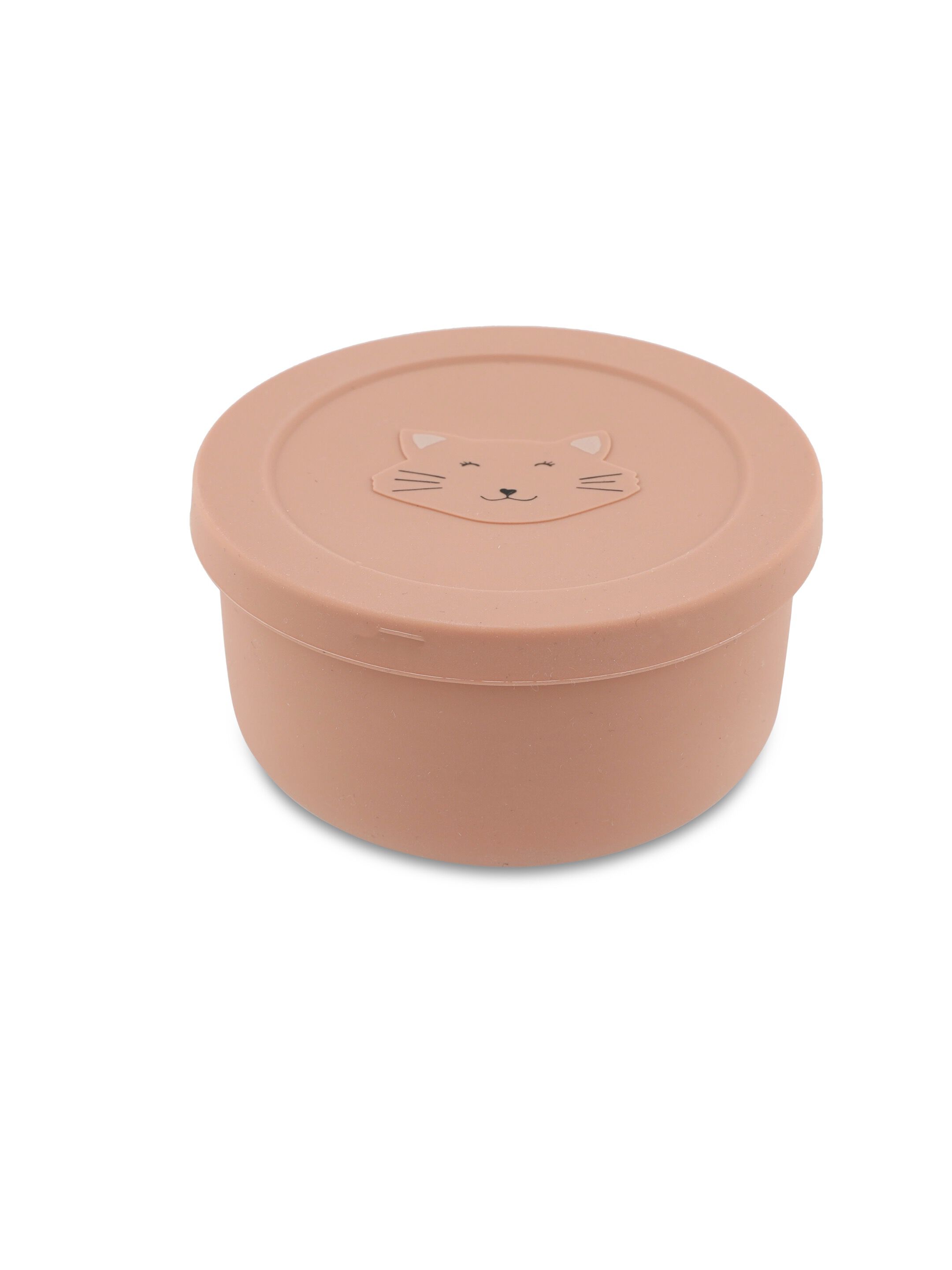 صندوق وجبات خفيفة تريكسـي مستر لايون بغطاء سيليكون باللون الاصفر