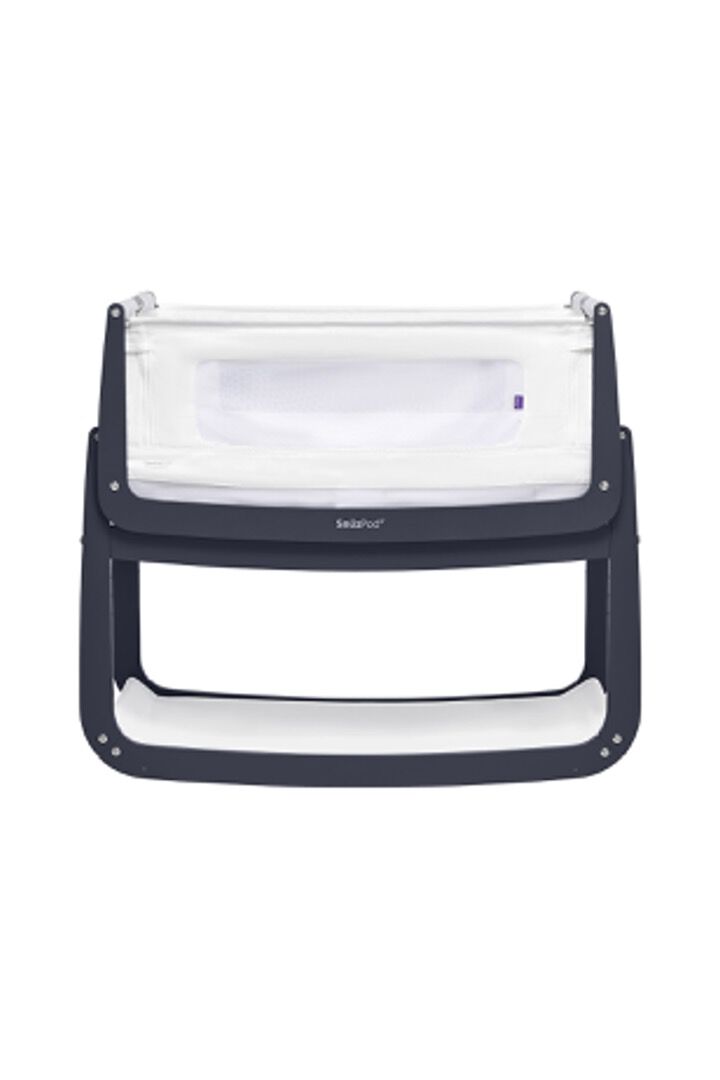 مهد سنوزبود⁴ لجانب السرير - كحلي image number 1