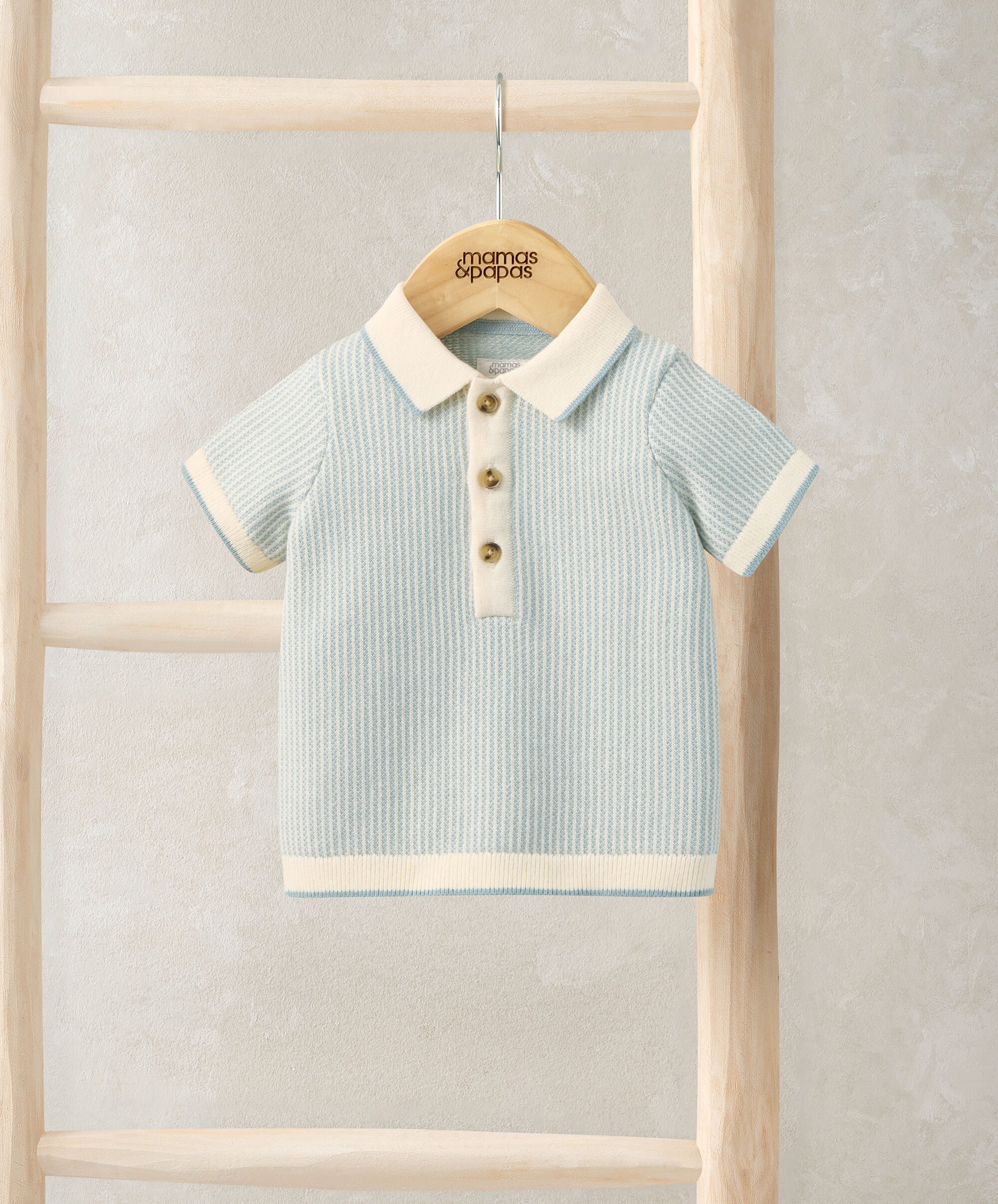 قميص بولو منسوج جاكار