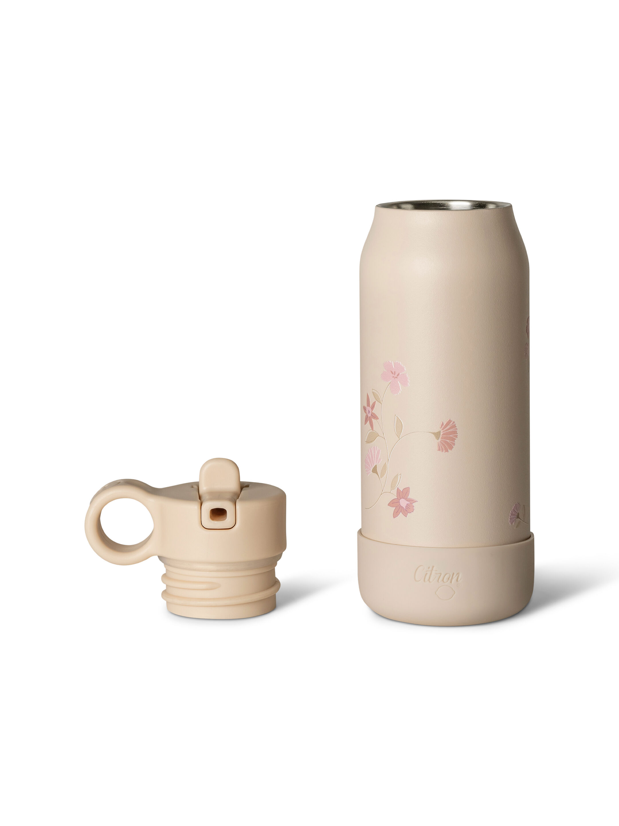 زجاجة ستانلس ستيل 250 ملل من سيترون - نقشة زهور image number 2