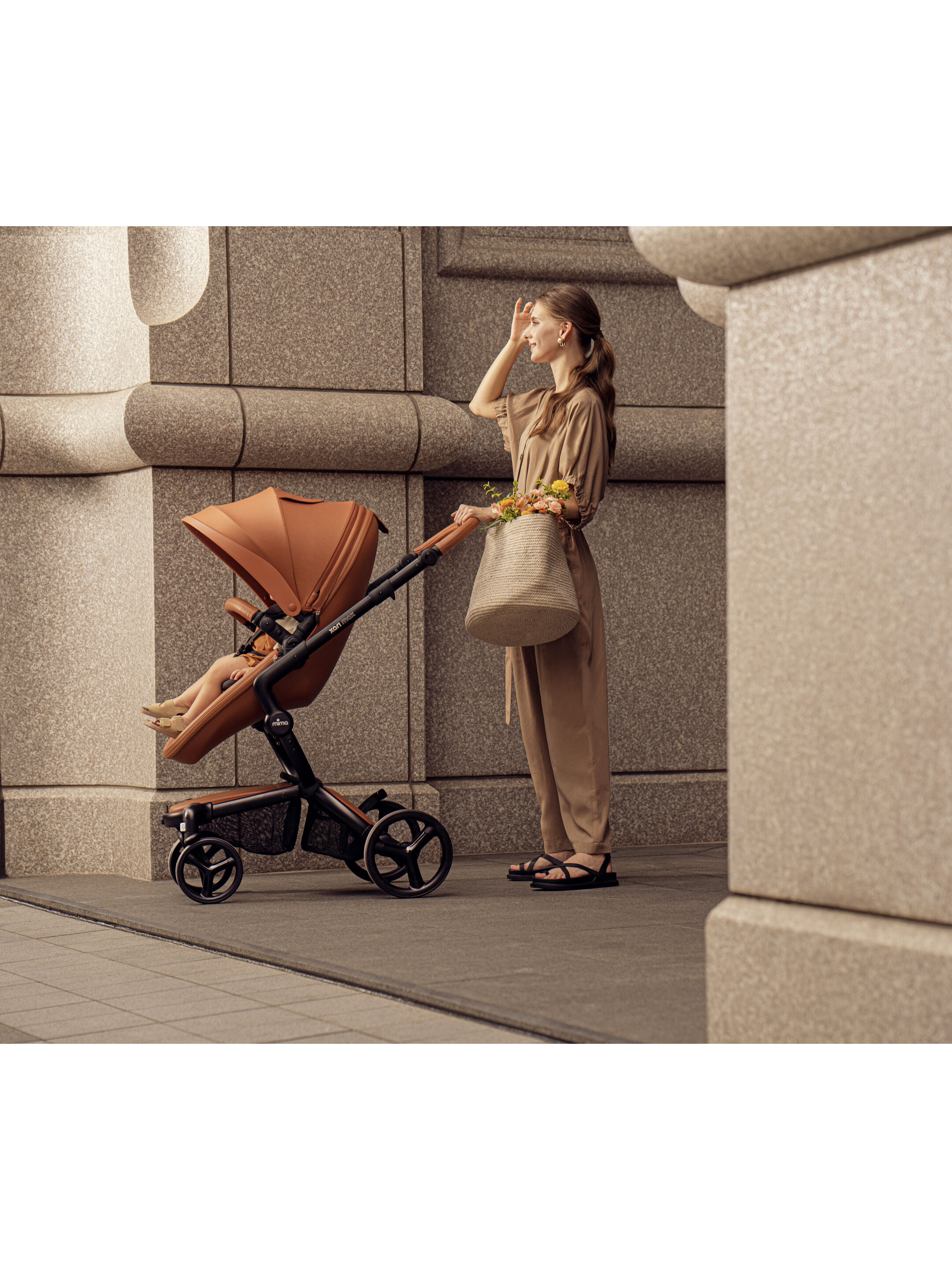 طقم هيكل زاري ماكس أسود ومقعد عربة أطفال جملي ومجموعة مقعد عربة أطفال لحديثي الولادة أسود image number 5