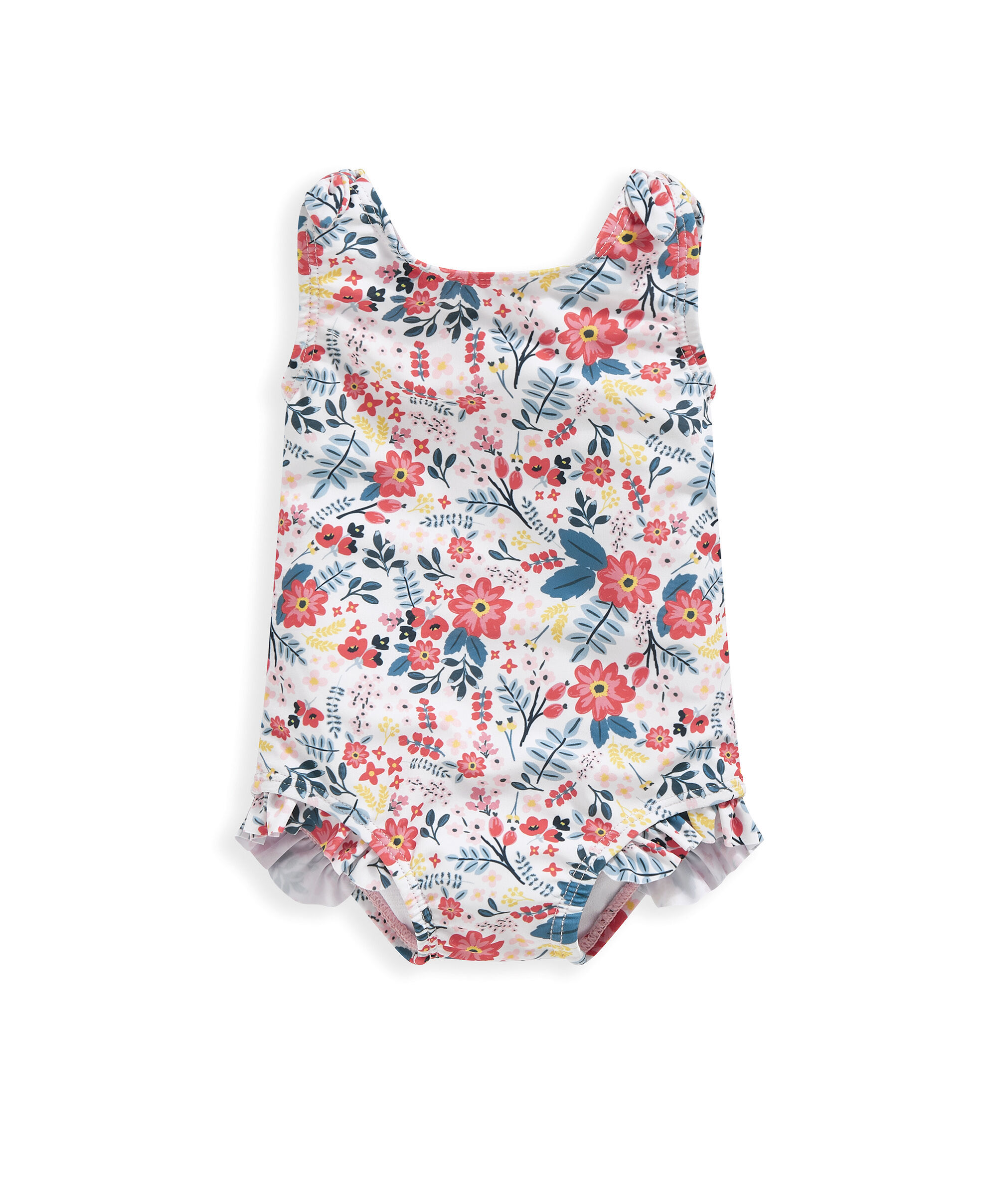 لباس سباحة بنقشة زهور image number 2