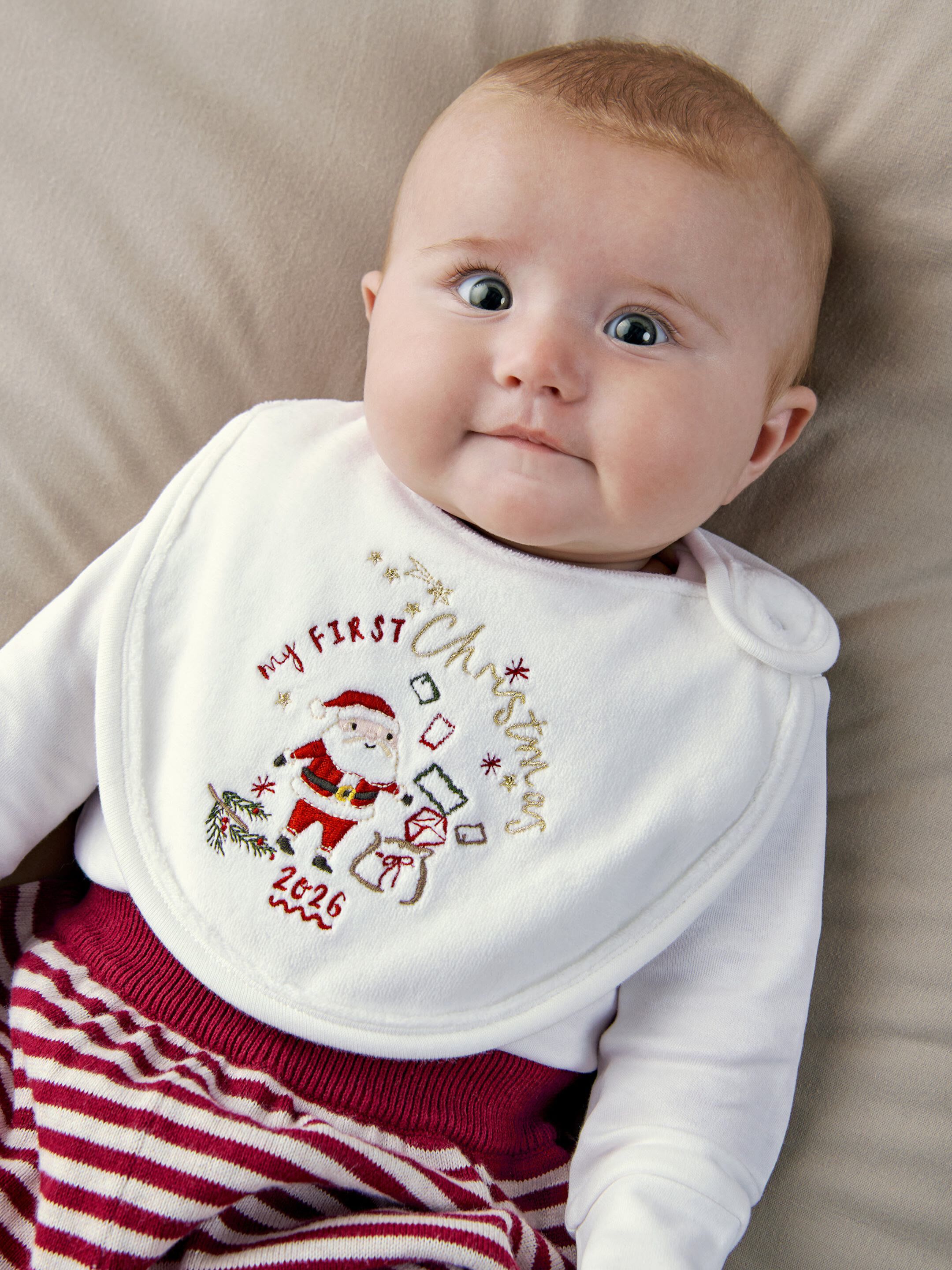 My 1st Christmas Bib