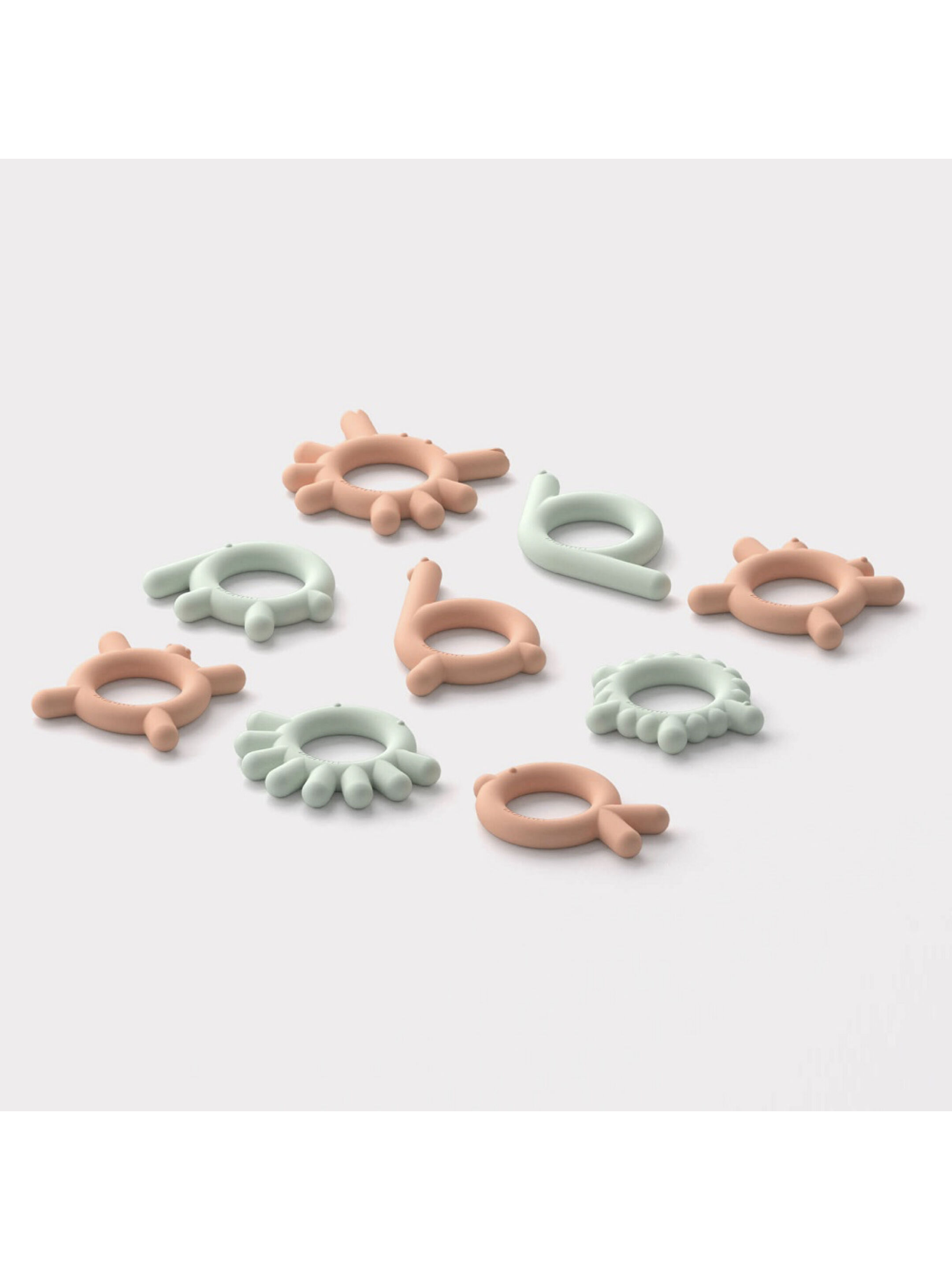 حلقة تسنين سيليكون خالية من مادة بيسفينول أ وغير سامة من بورن - تصميم سلحفاة image number 3