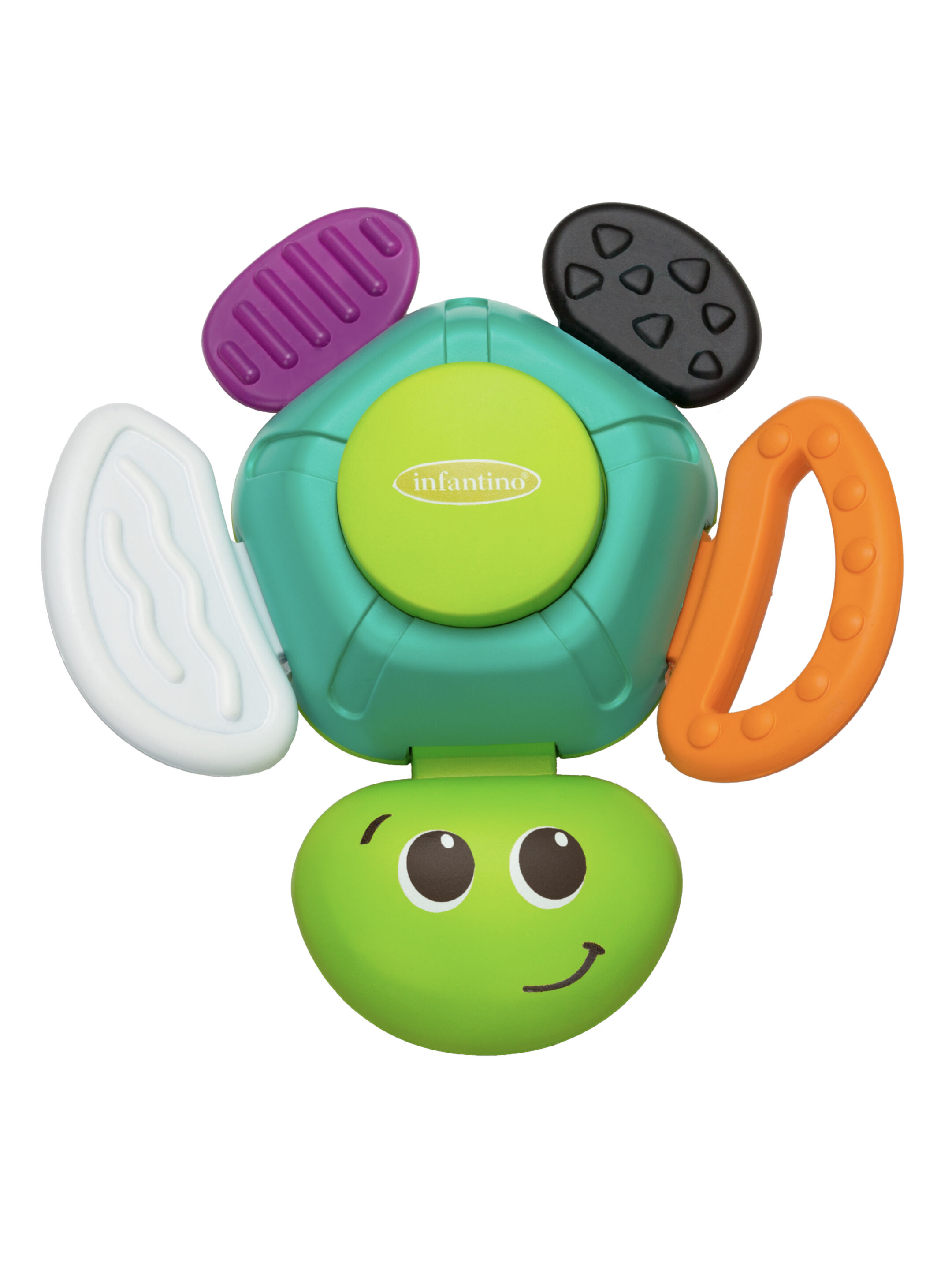 خشخيشة بتصميم سلحفاة - إنفانتينو image number 2