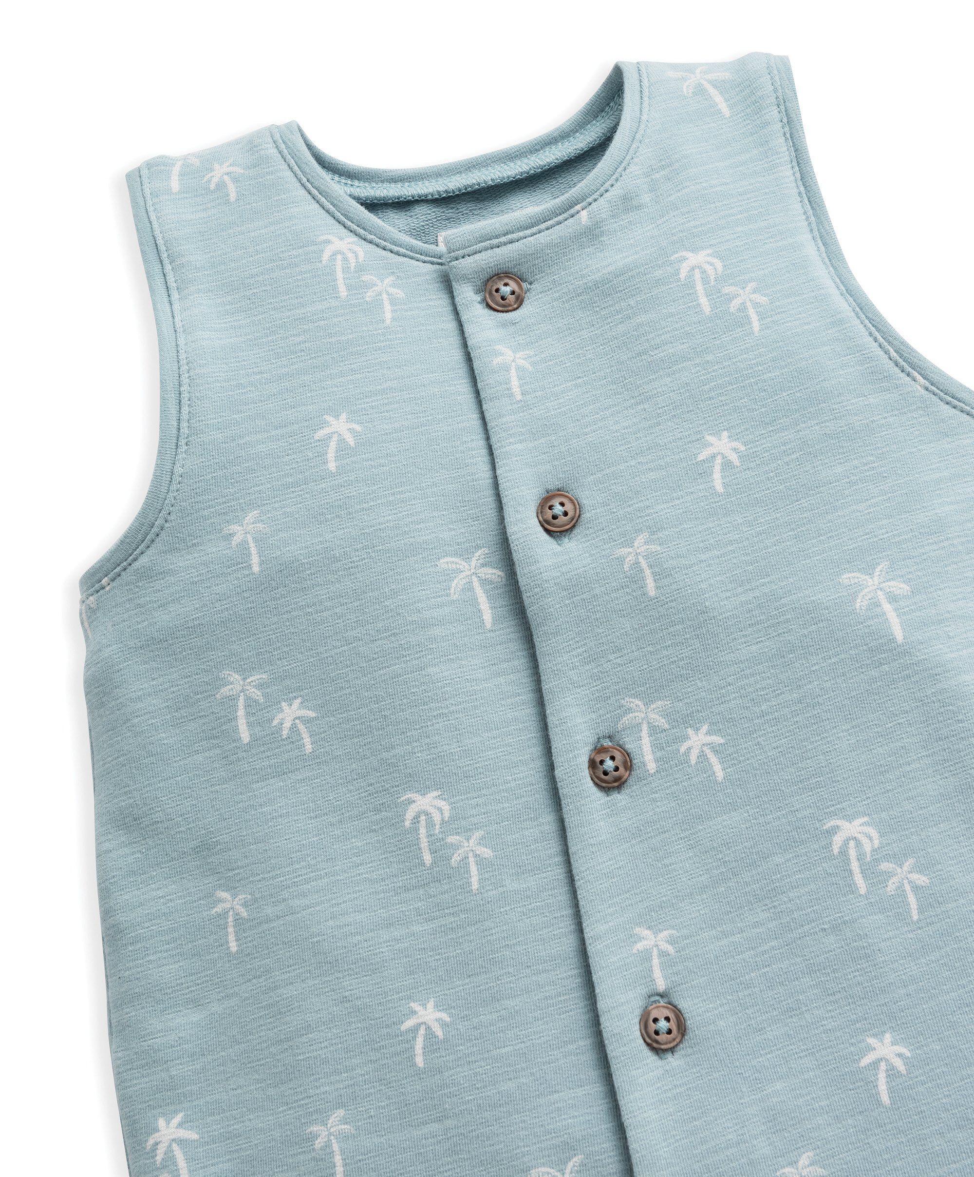 رومبر بطبعة أشجار نخيل image number 4