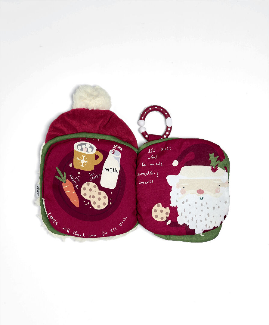 كتاب الأطفال بتصميم سانتا للكريسماس image number 3