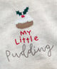 سترة كريسماس بعبارة My Little Pudding image number 3