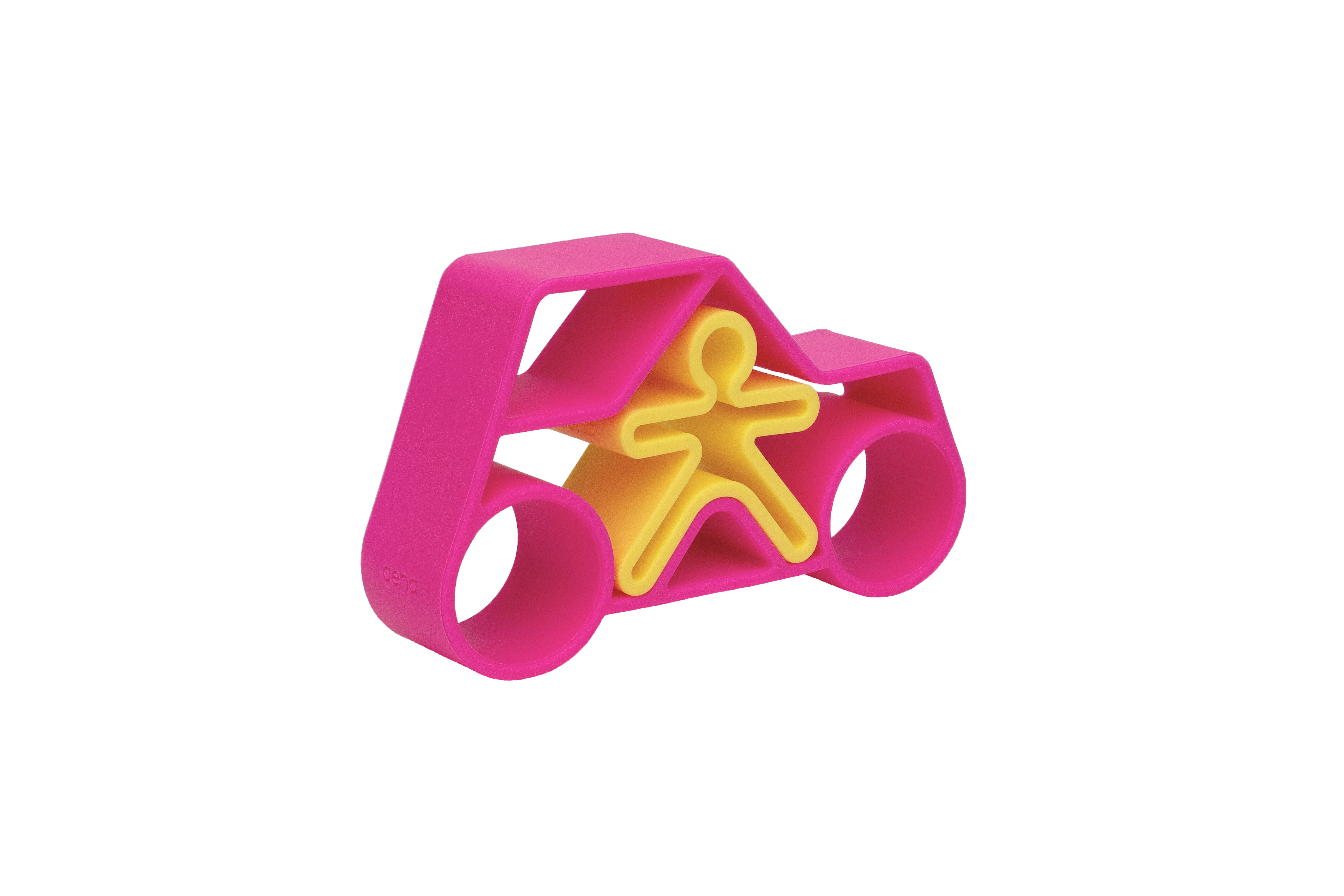 لعبة بتصميم سيارة بلون وردي فاقع من دينا image number 3