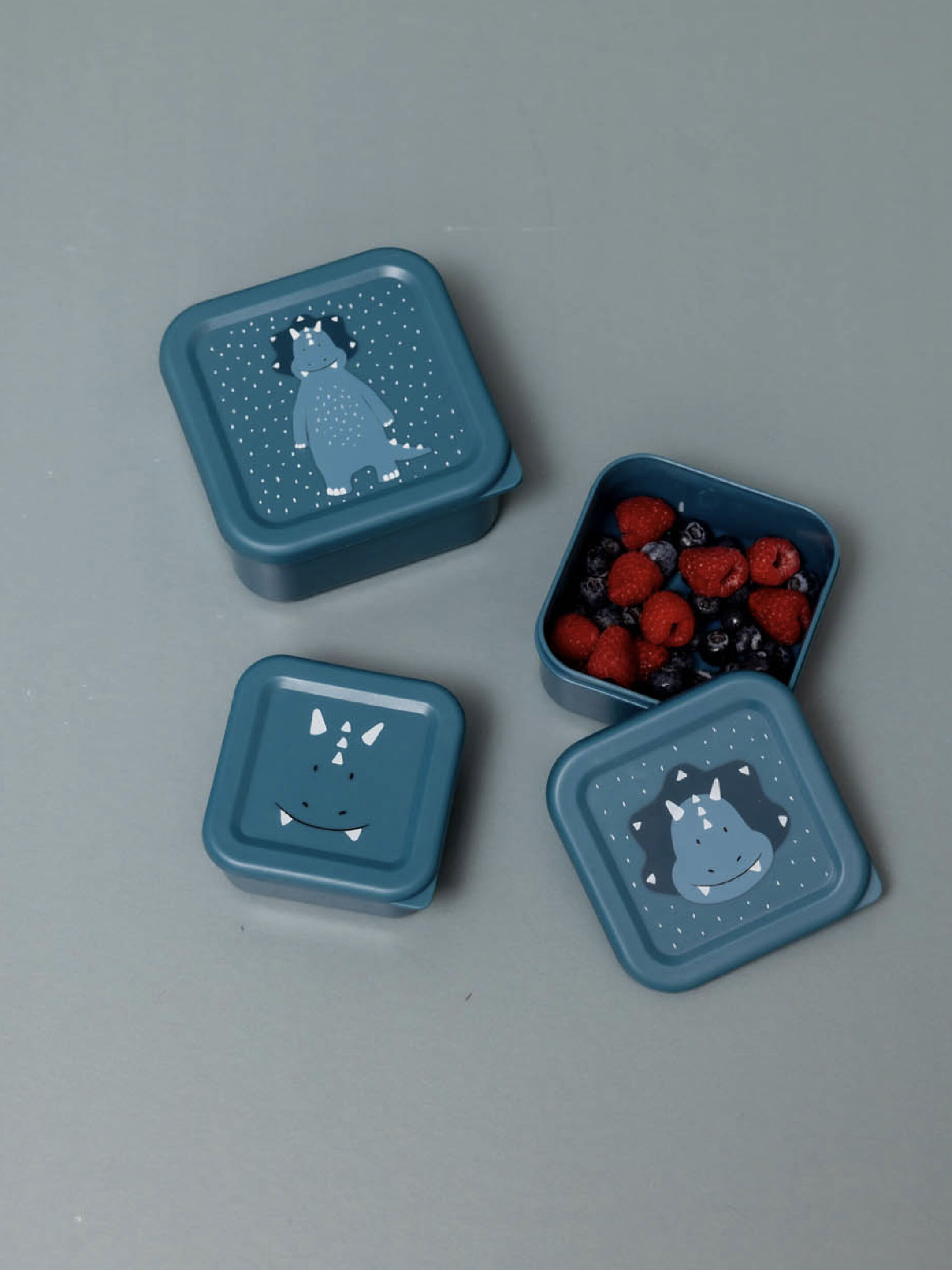 Trixie  Snack Box Nesting - Set of 3 - Mr. Triceratops