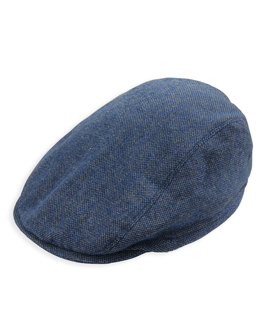 BLUE FLAT CAP image number 1