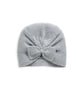 Grey Knitted Bow Turban Hat image number 1