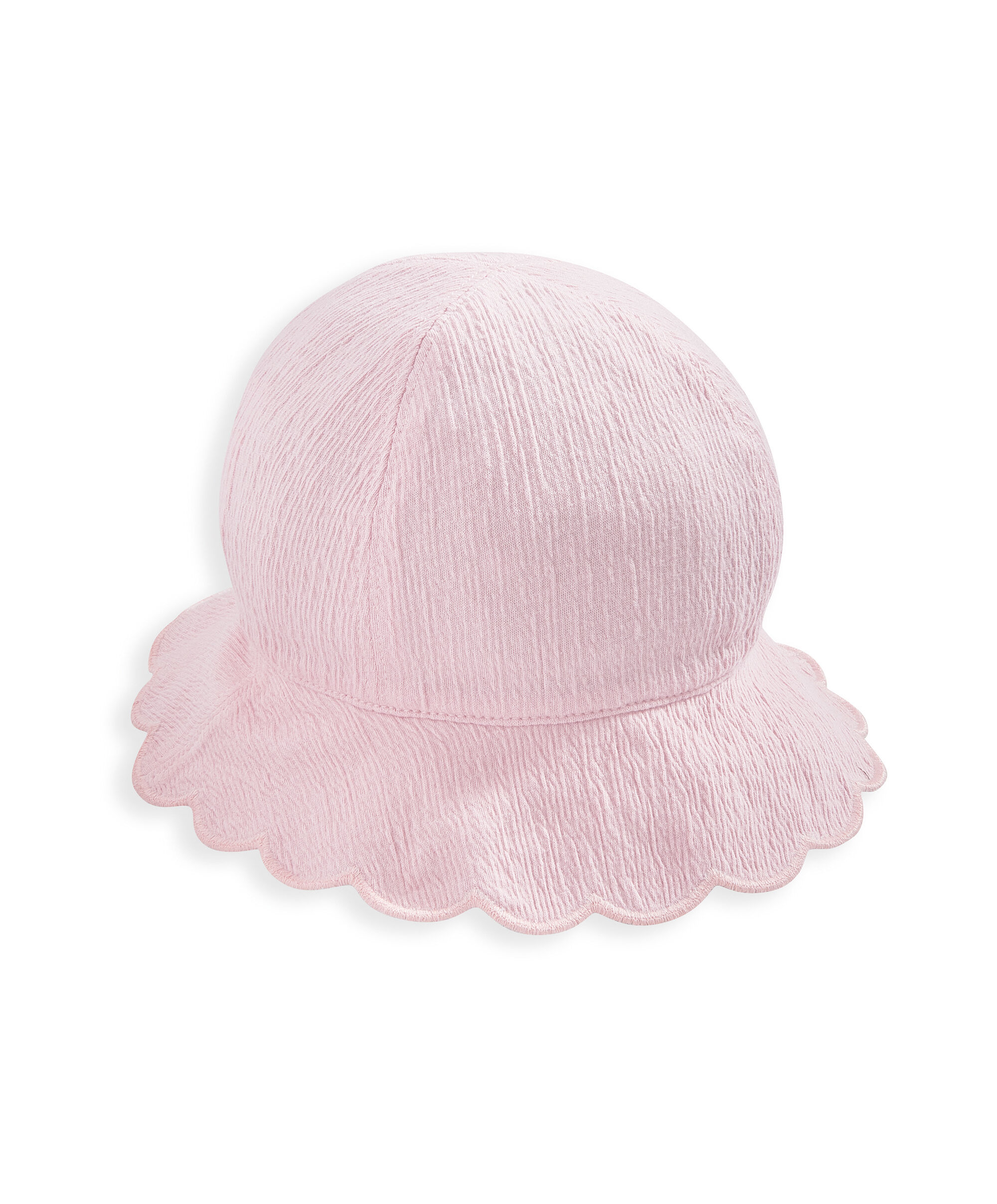 قبعة شمسية بوجهين ونقشة زهور - أخضر image number 2