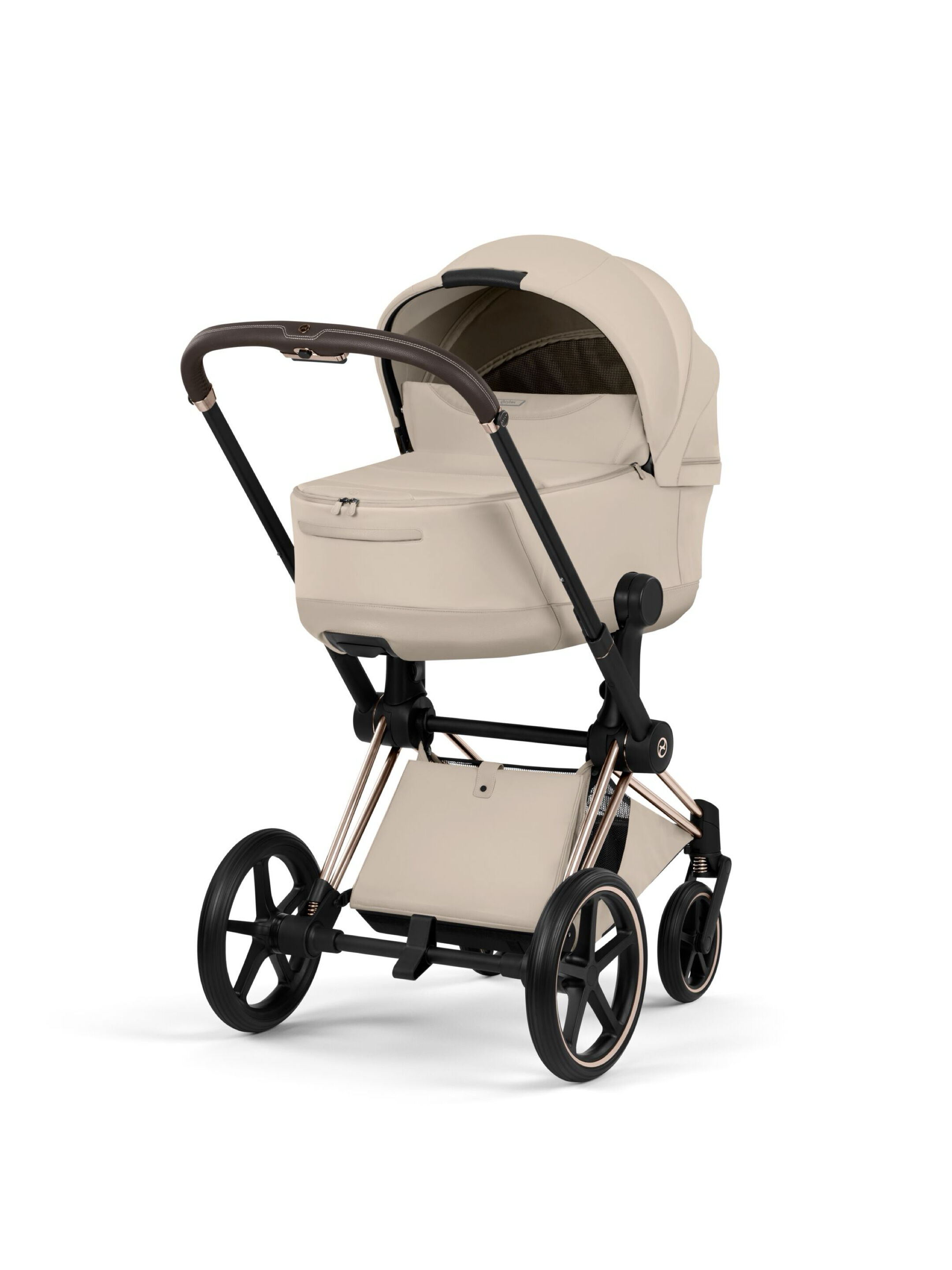Cybex Priam Fold Lux Carry cot - Cozy Beige image number 4