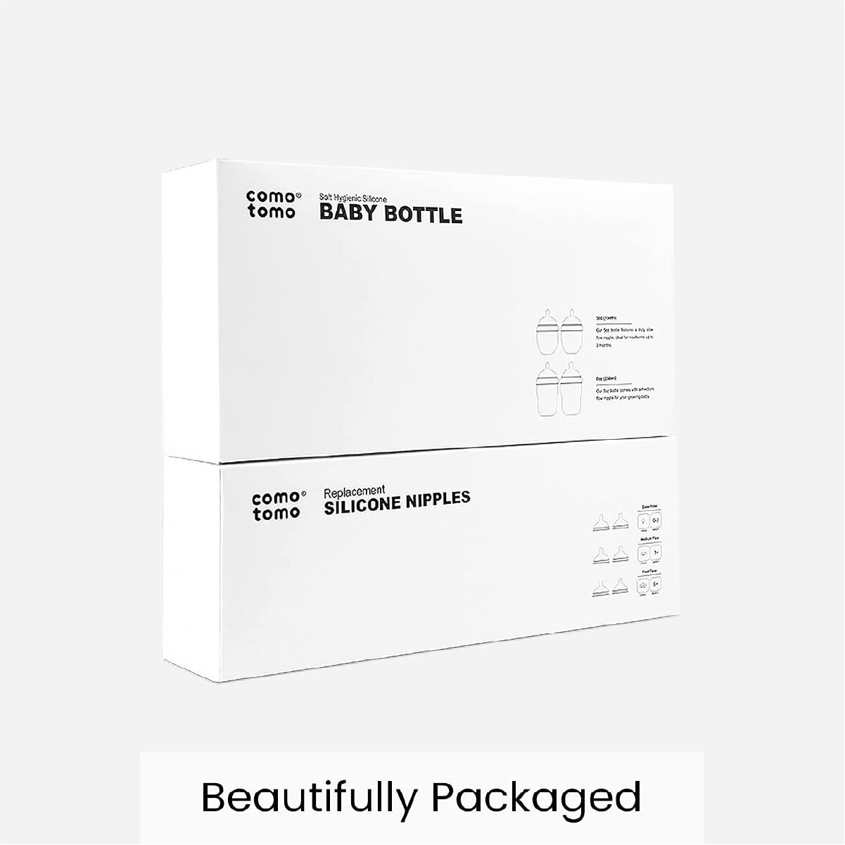 مجموعة زجاجات رضاعة كوموتومو بلون أخضر image number 8