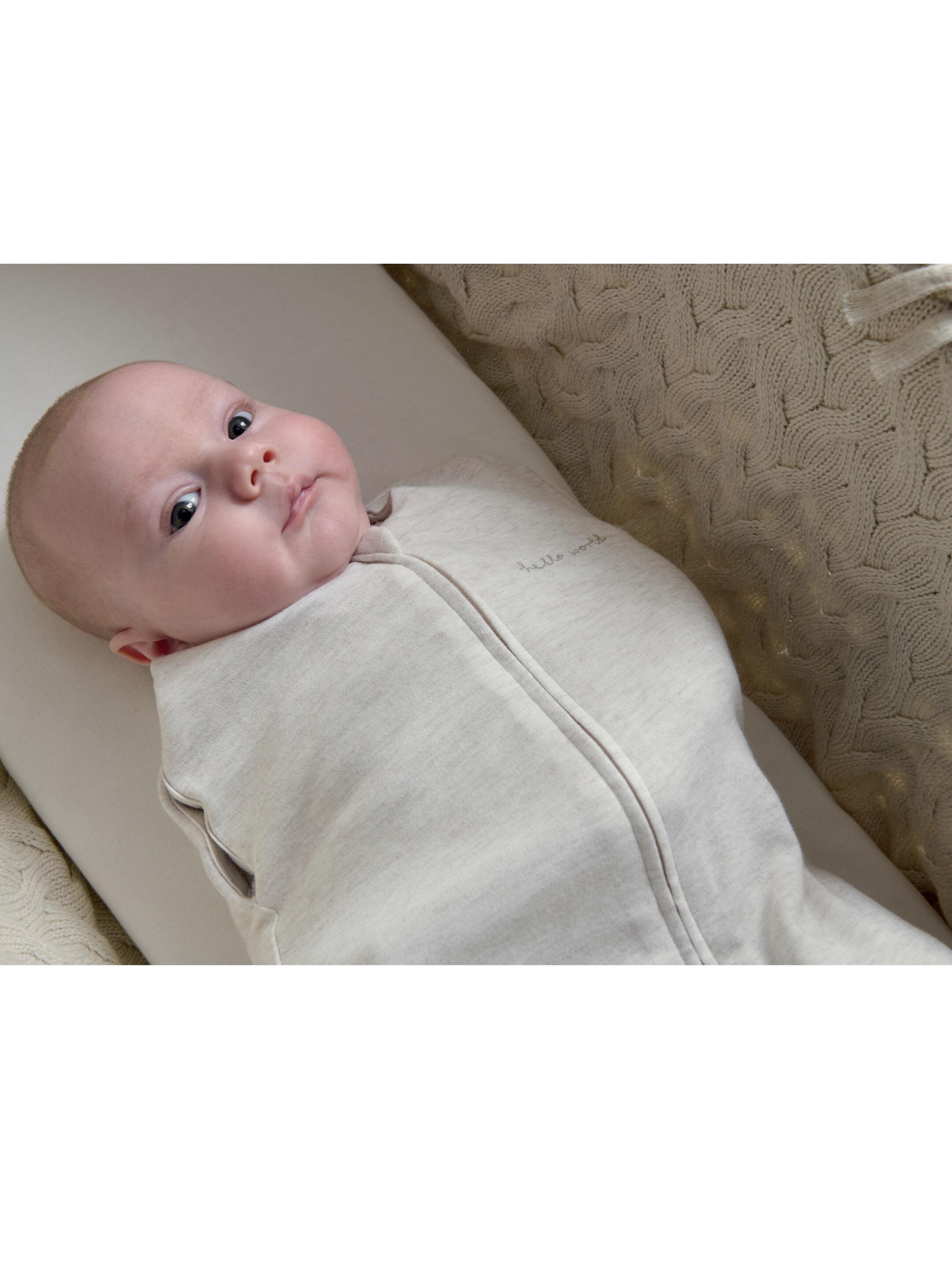 Swaddle - 0-3M - 1.0T Oat image number 4