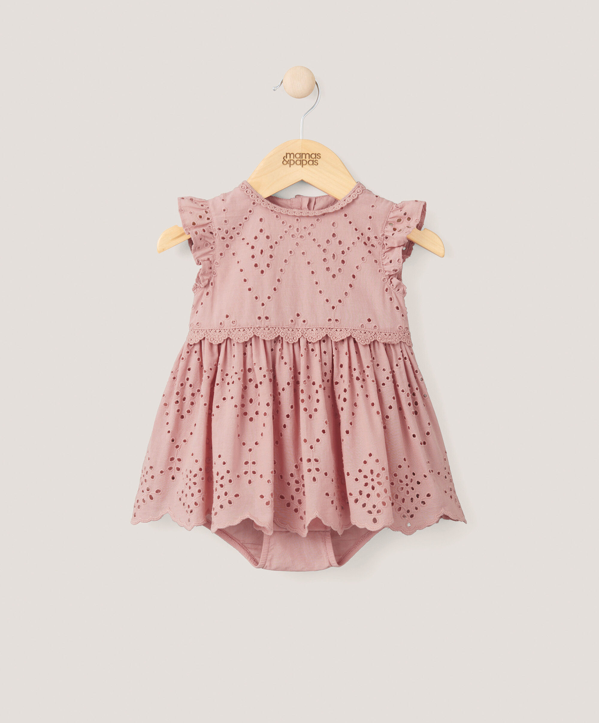 رومبر مطرز للعيد - وردي image number 1