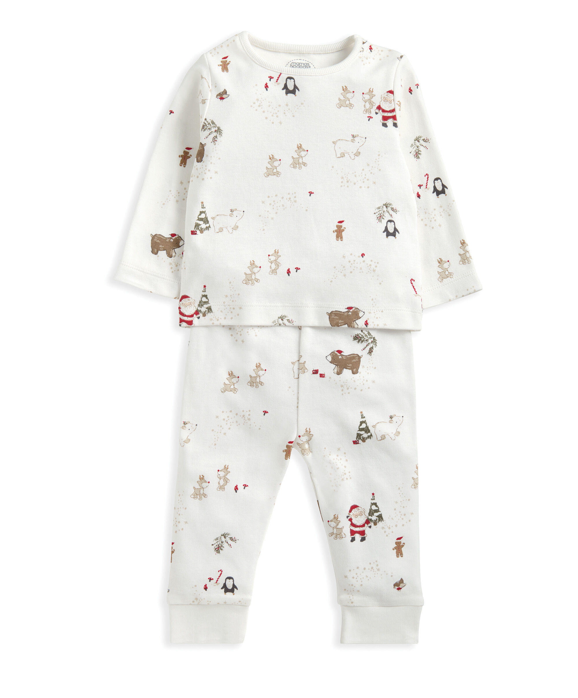 بيجاما بنقشة كريسماس image number 2