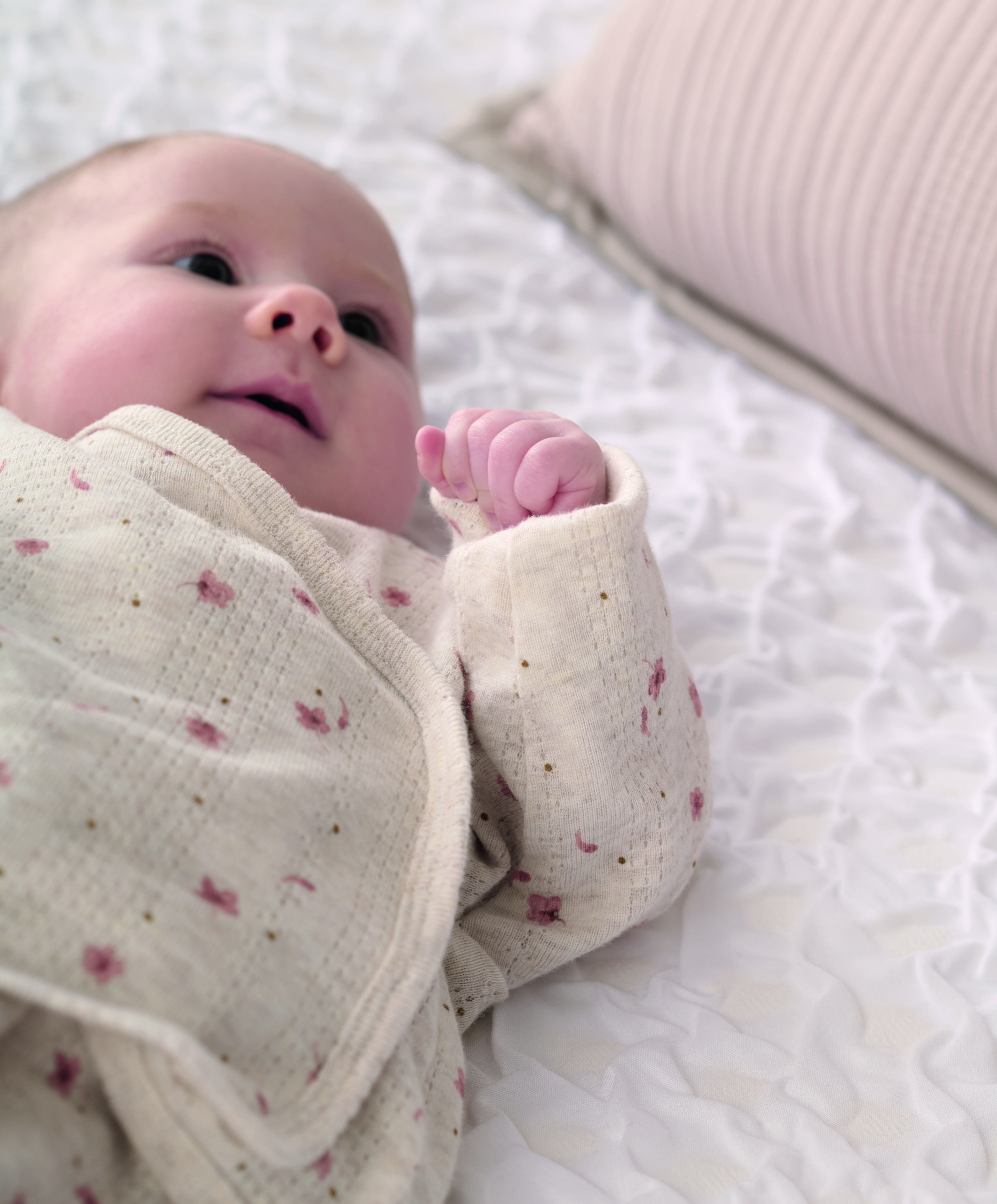 طقم جيرسيه بنقشة زهور بونتيل - قطعتان image number 6