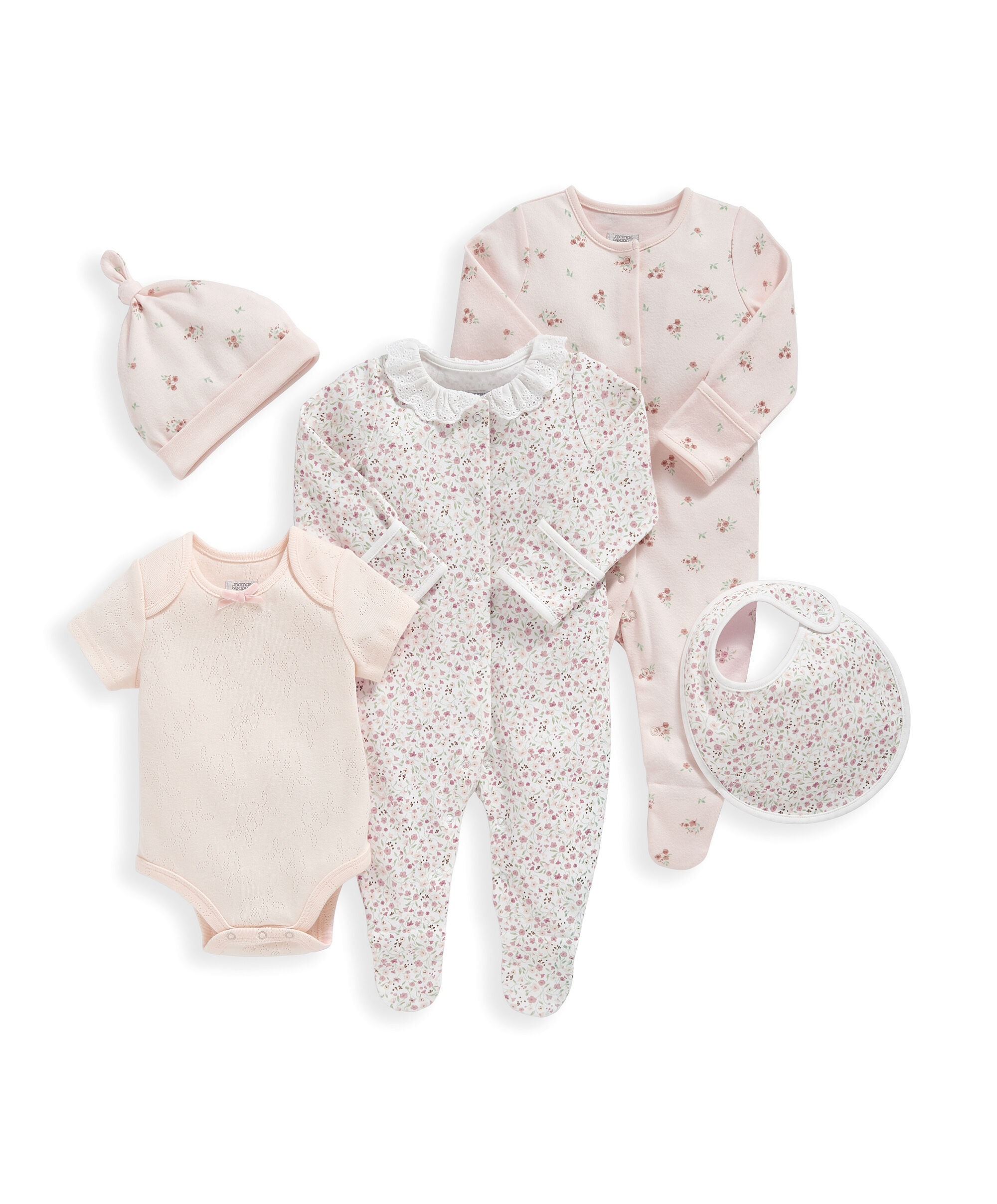 طقم بنقشة زهور - 5 قطع image number 2