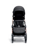 Airo 6 Piece Black Essentials Bundle with Black Aton Car Seat- Black with Rose Gold Frame image number 4