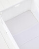 Snuz 3pc Crib Bedding Set – White image number 4