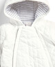 White Quilted Pramsuit image number 3