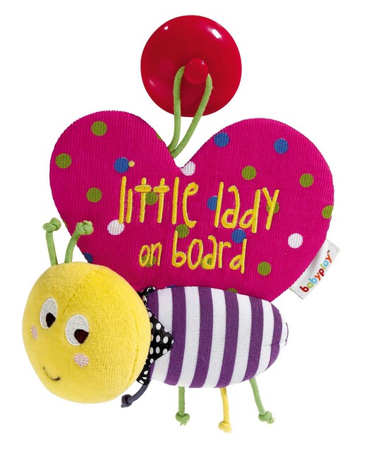 فراشة بشعار Baby On Board - Babyplay image number 1