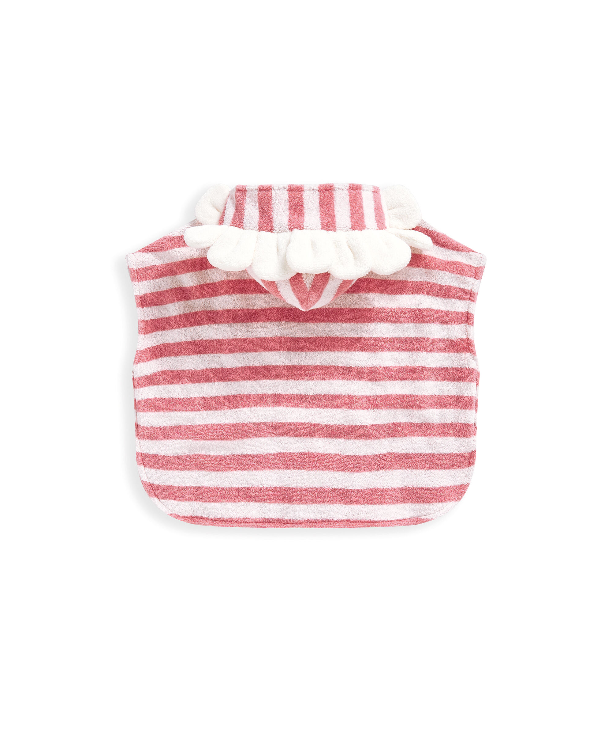 بونشو بغطاء رأس مزين بزهور image number 3