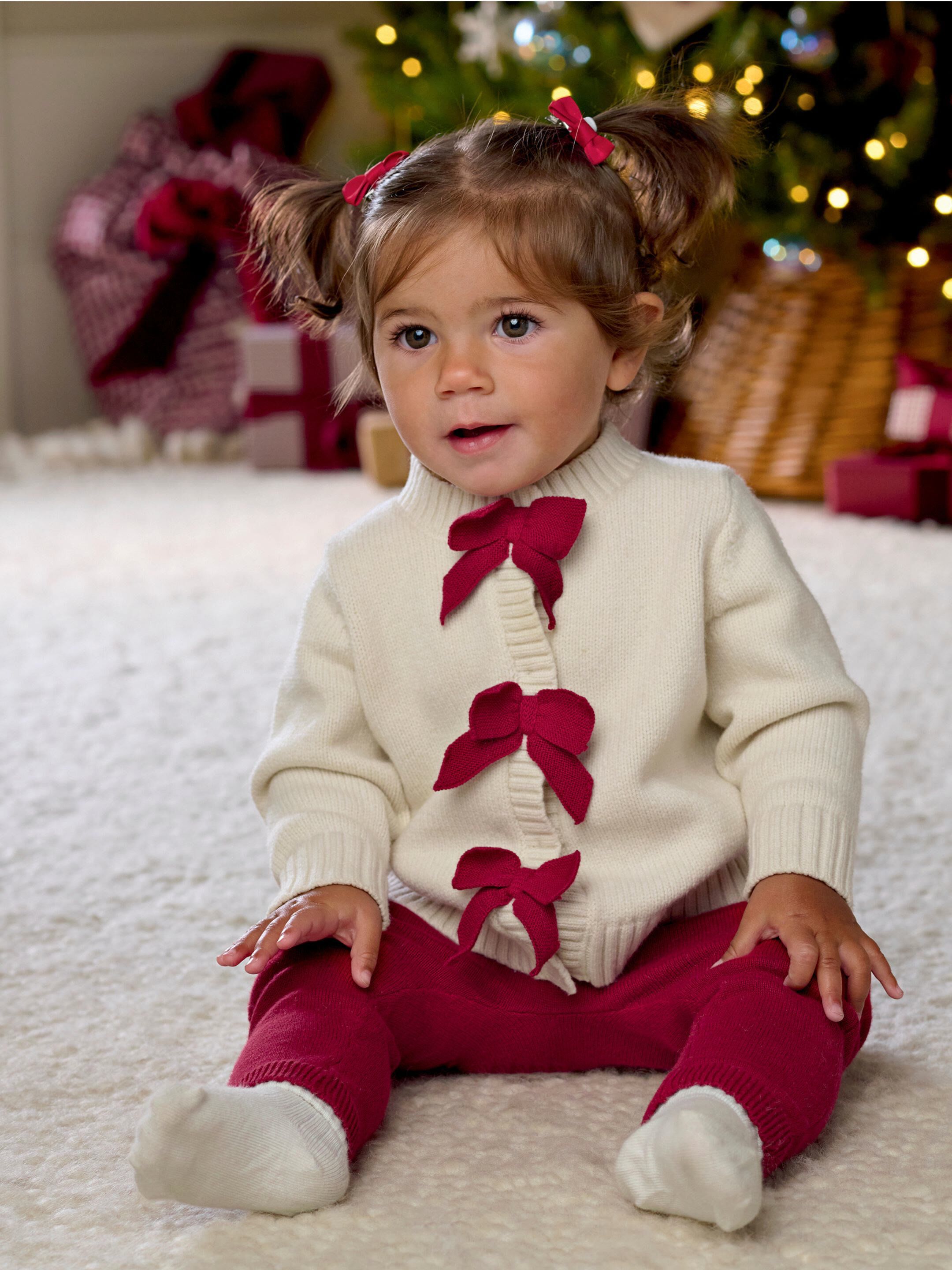 Red Bow 2 Piece Set