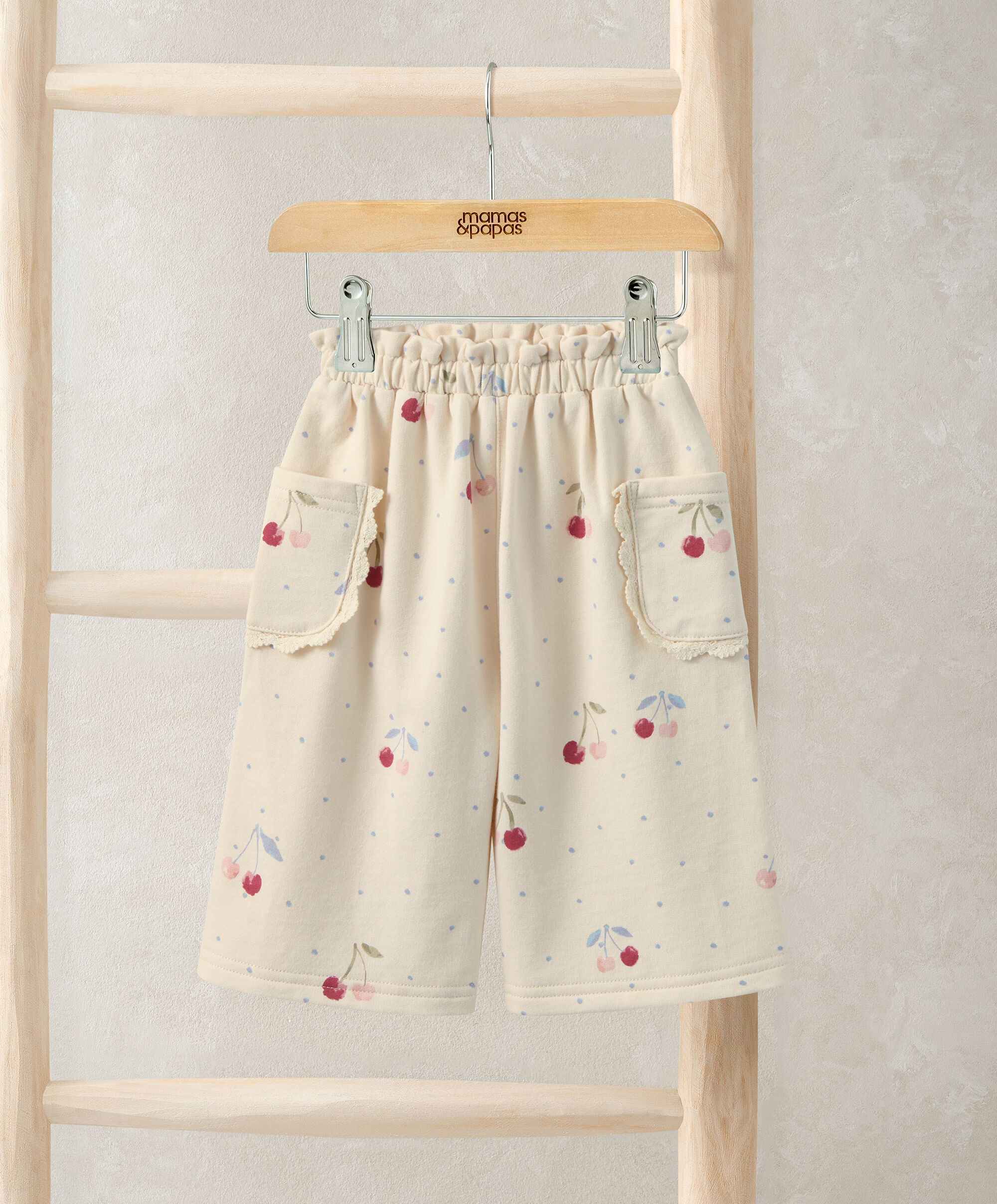 بنطال رياضي بنقشة كرز image number 1