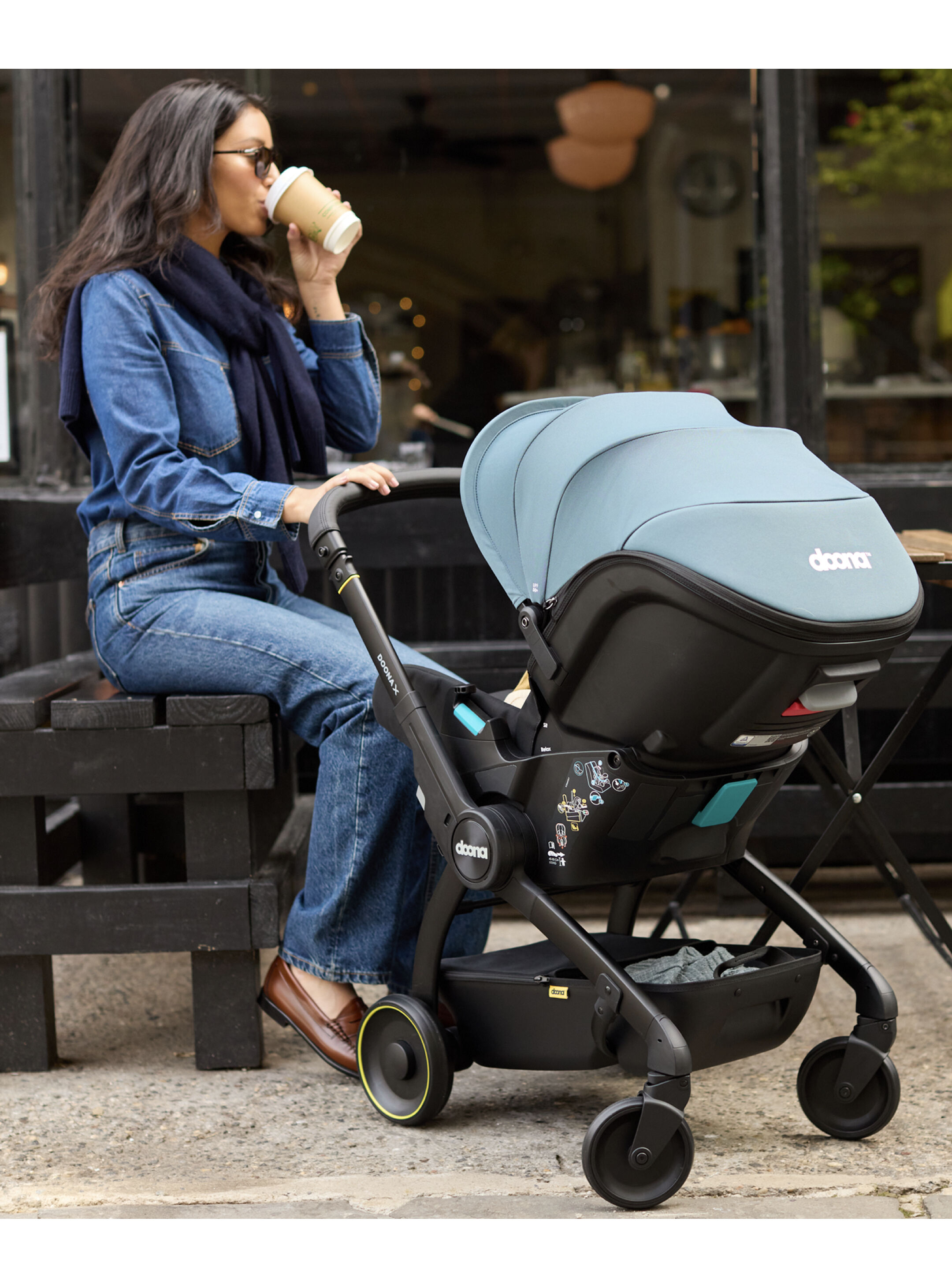 سلة دونا إكس باك اند جو - أسود image number 6