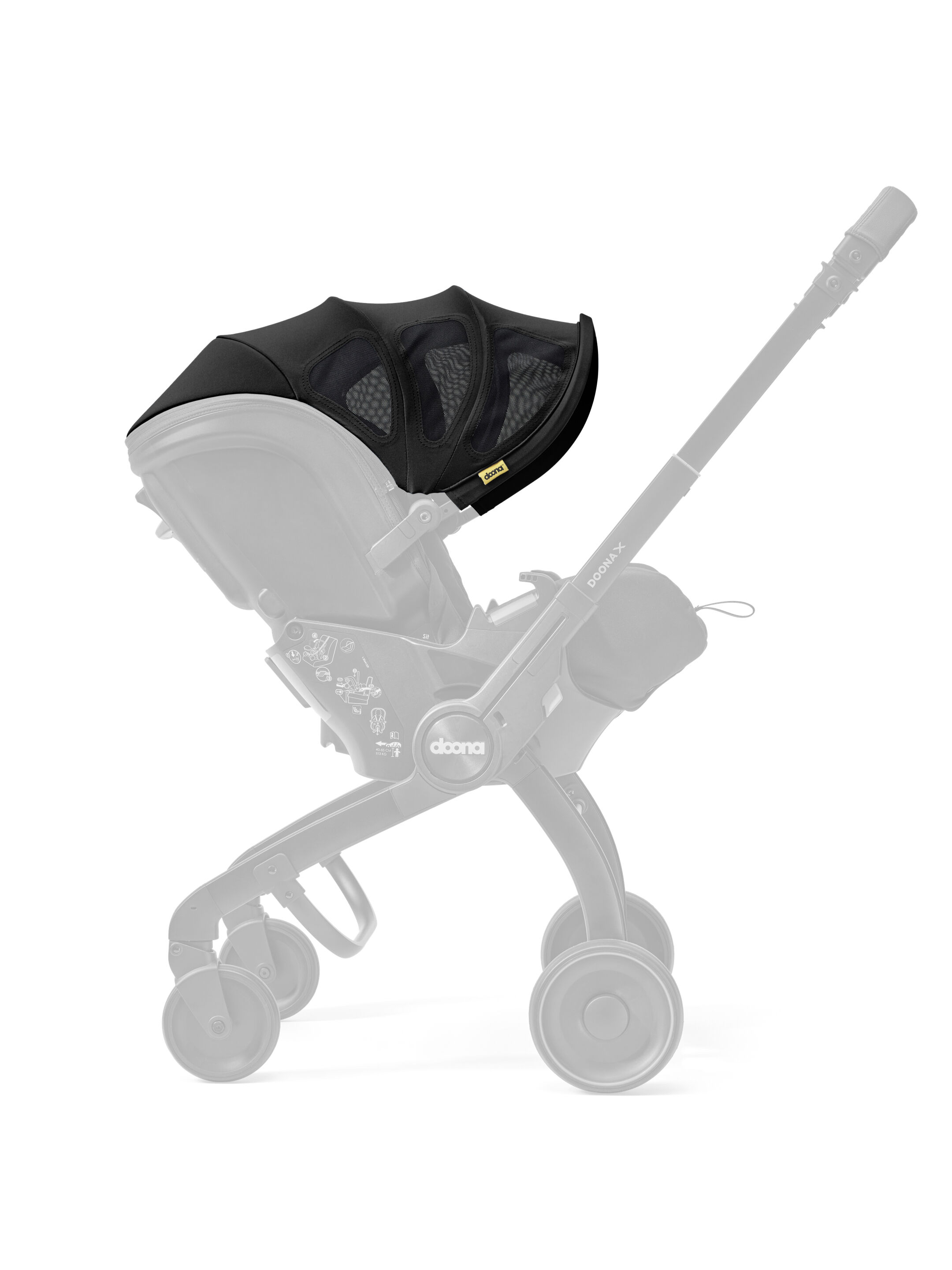 مظلة دونا إكس صيفية - أسود