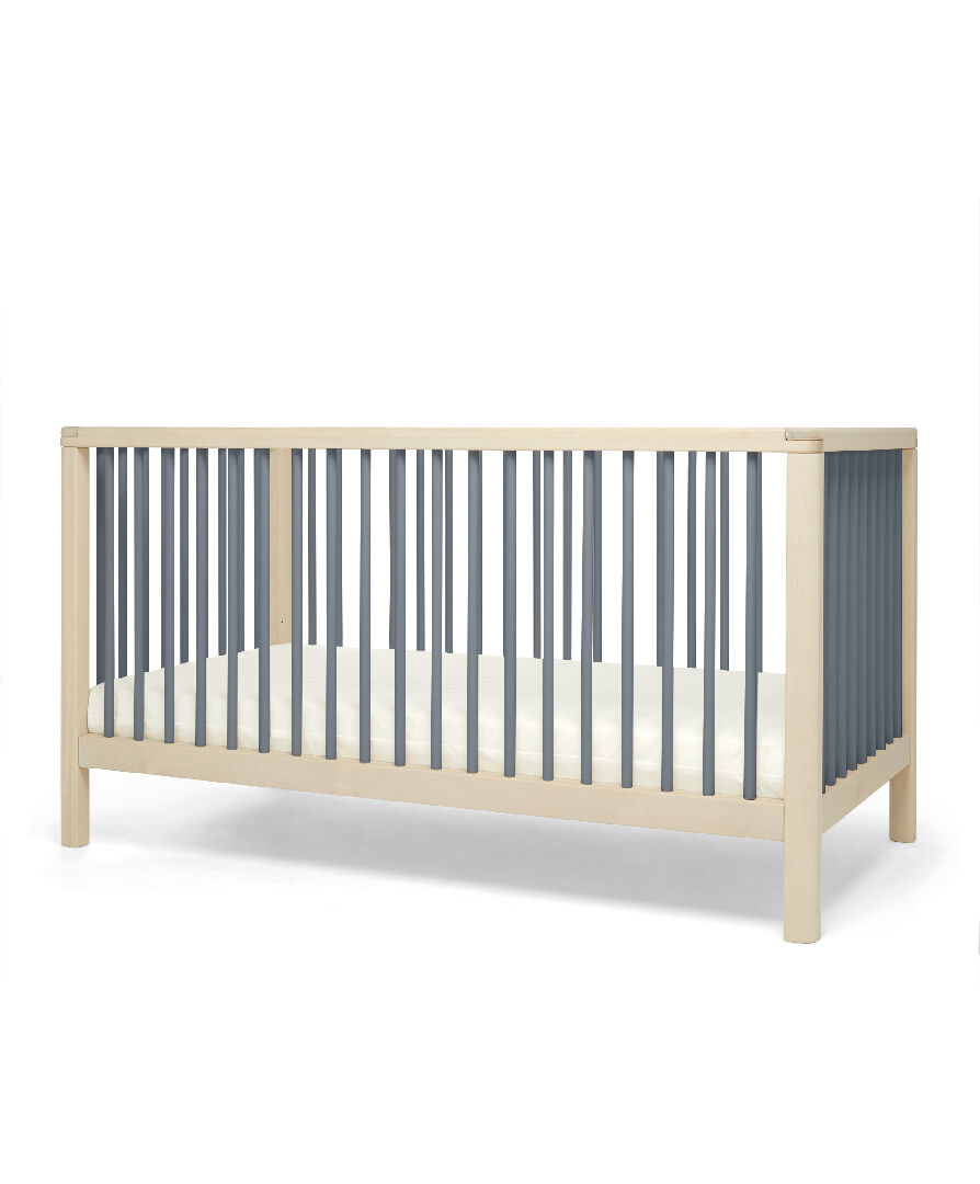 مهد سولو صغير - رمادي طبيعي image number 3